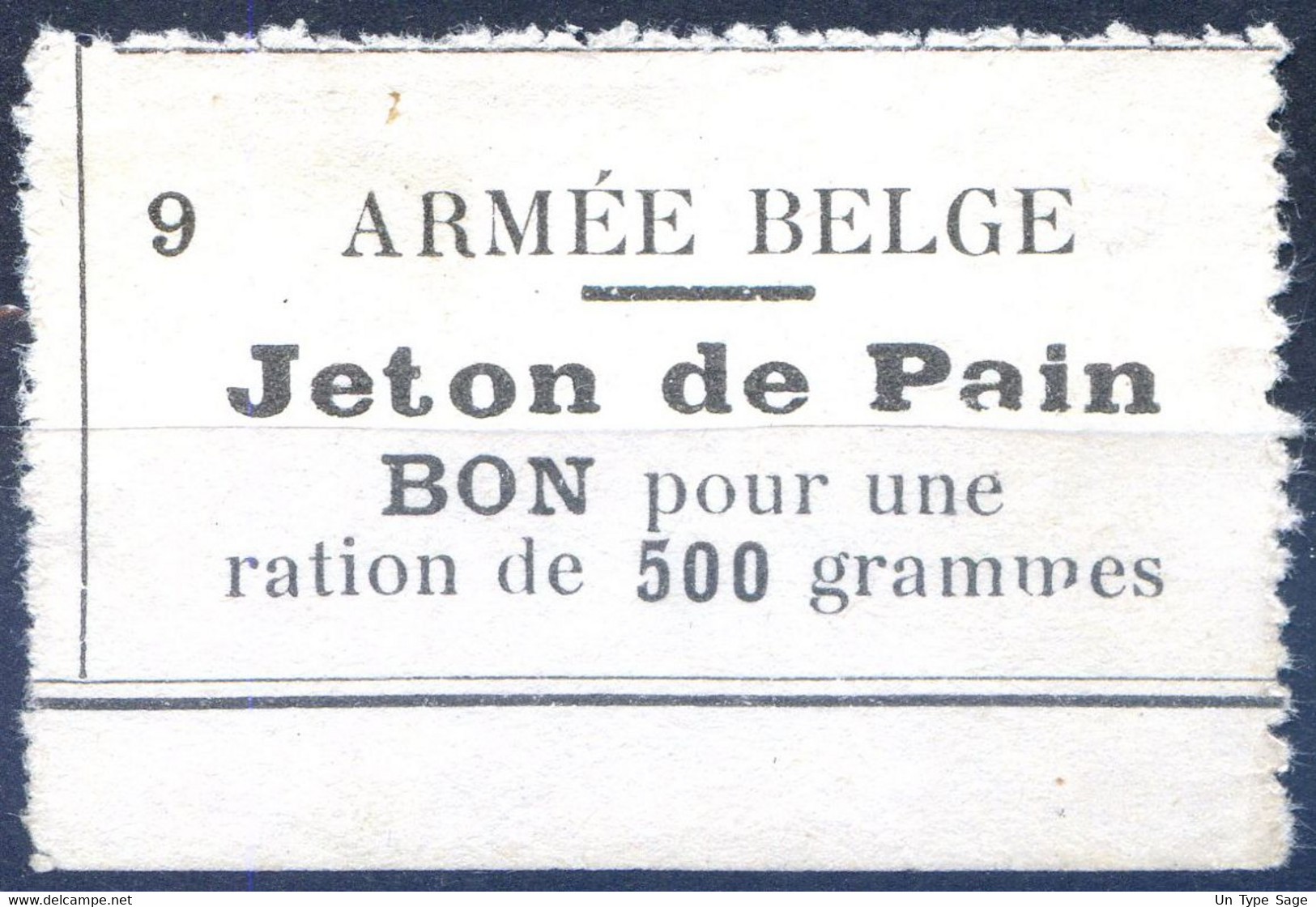 Belgique - Jeton De Pain - Armée Belge - (F2115) - Sonstige & Ohne Zuordnung