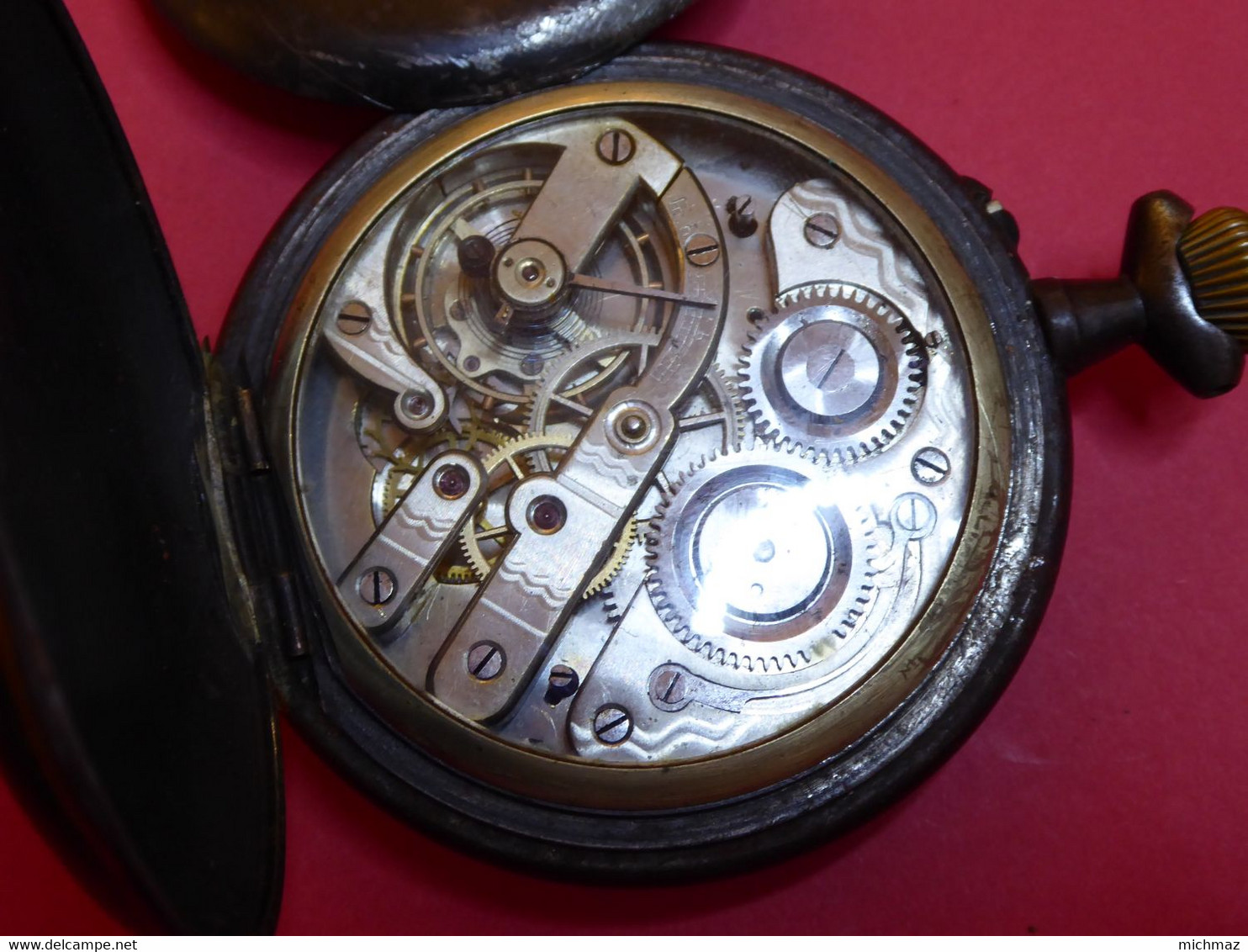 MONTRE GOUSSET ANCIENNE REGULATEUR SNCF - Watches: Bracket