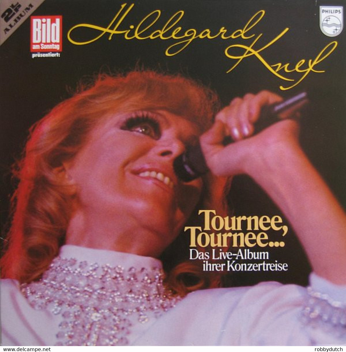 * 2LP *  HILDEGARD KNEF - TOURNEE TOURNEE (Germany 1980) - Otros - Canción Alemana