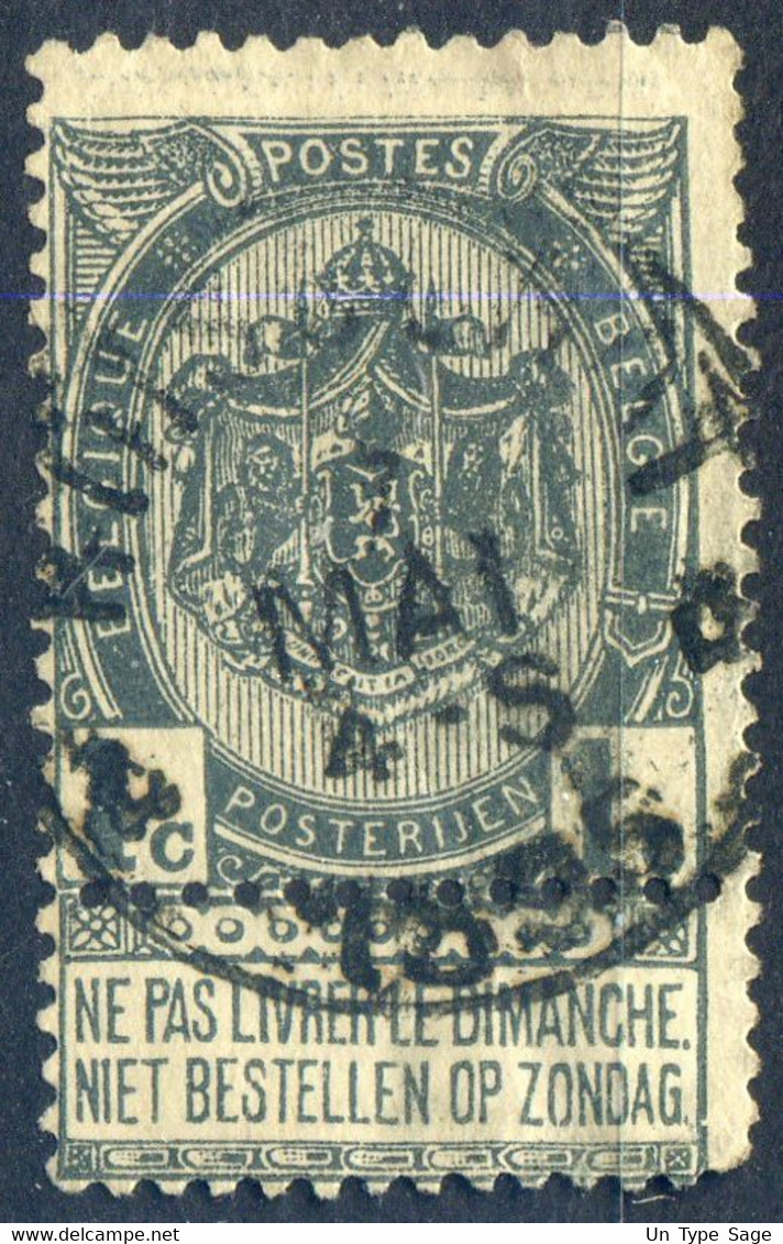 Belgique COB N°81 Cachet Relais (étoile) BOOISCHOT (?) - (F2139) - 1893-1907 Armoiries