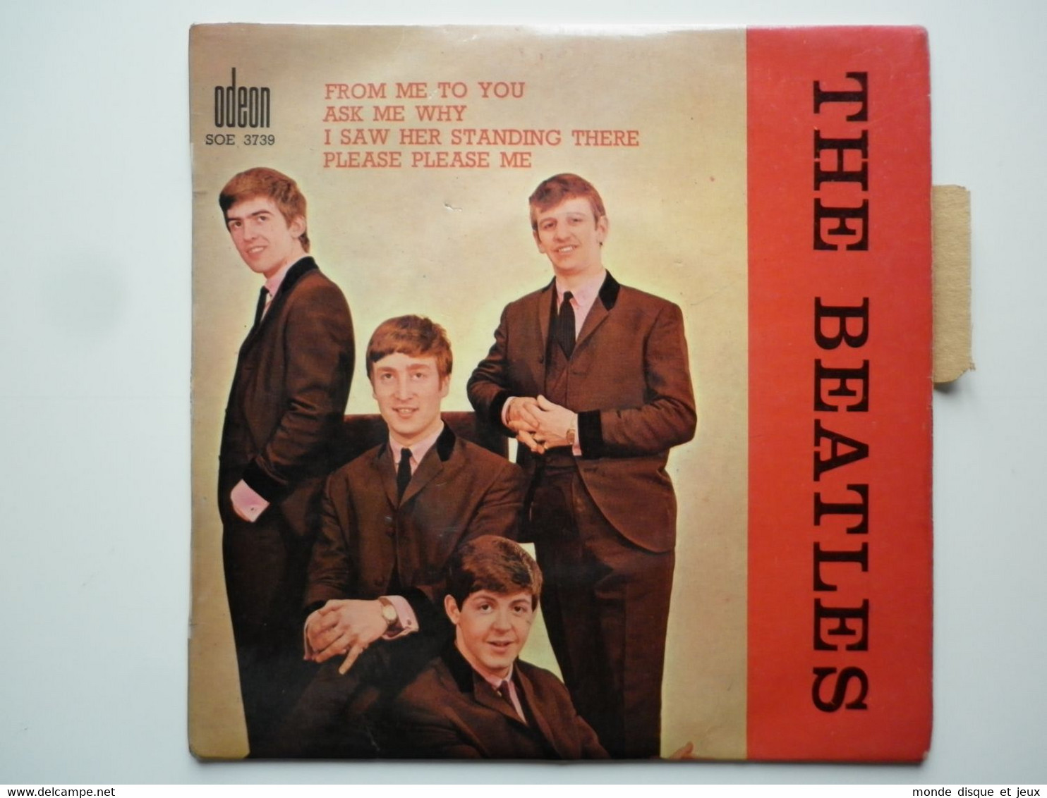 The Beatles 45Tours EP Vinyle From Me To You / Please Please Me 5th Type - 45 T - Maxi-Single