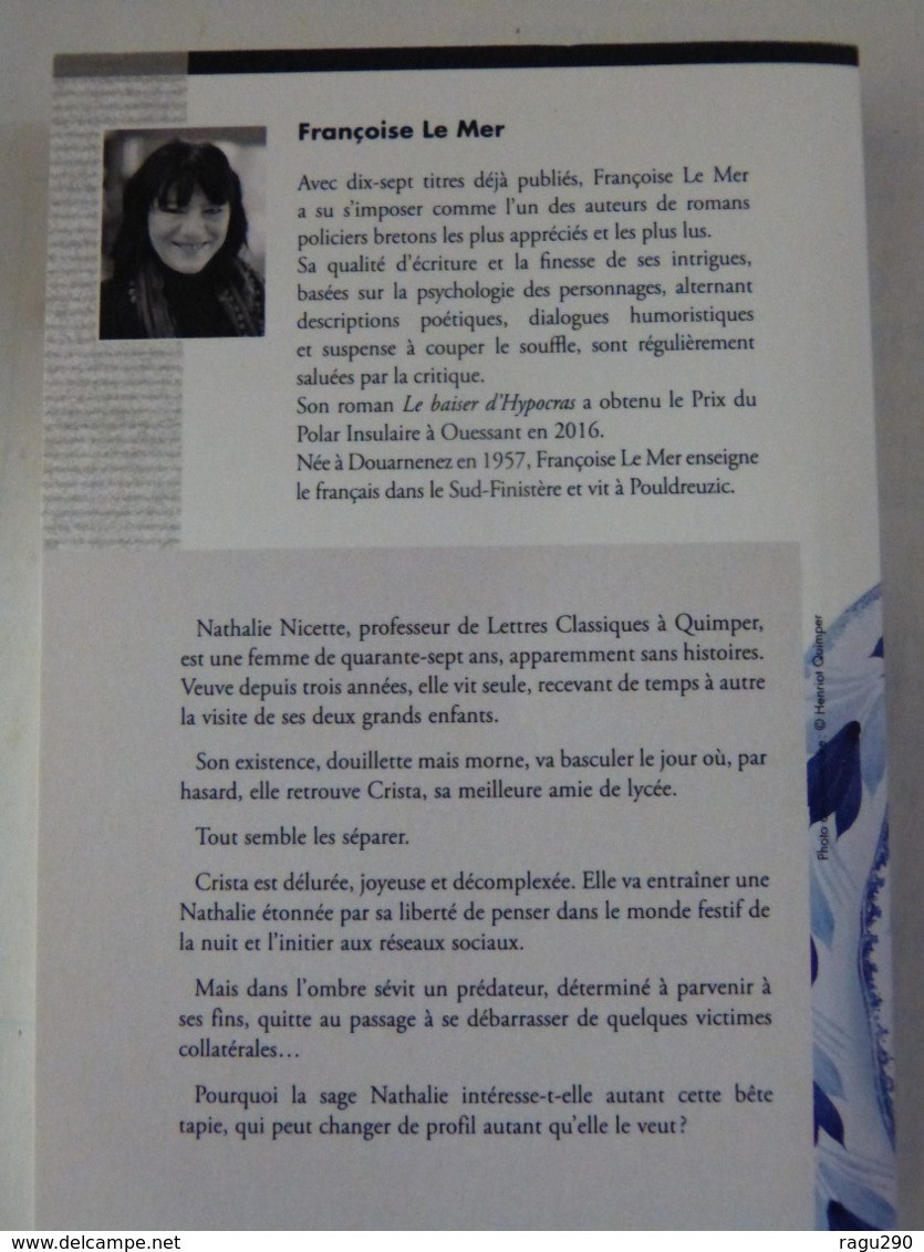 L ' EXTINCTION DES COUGARS  Par FRANCOISE LE MER  éditions PALEMON  Policier Breton - Trévise, Ed. De