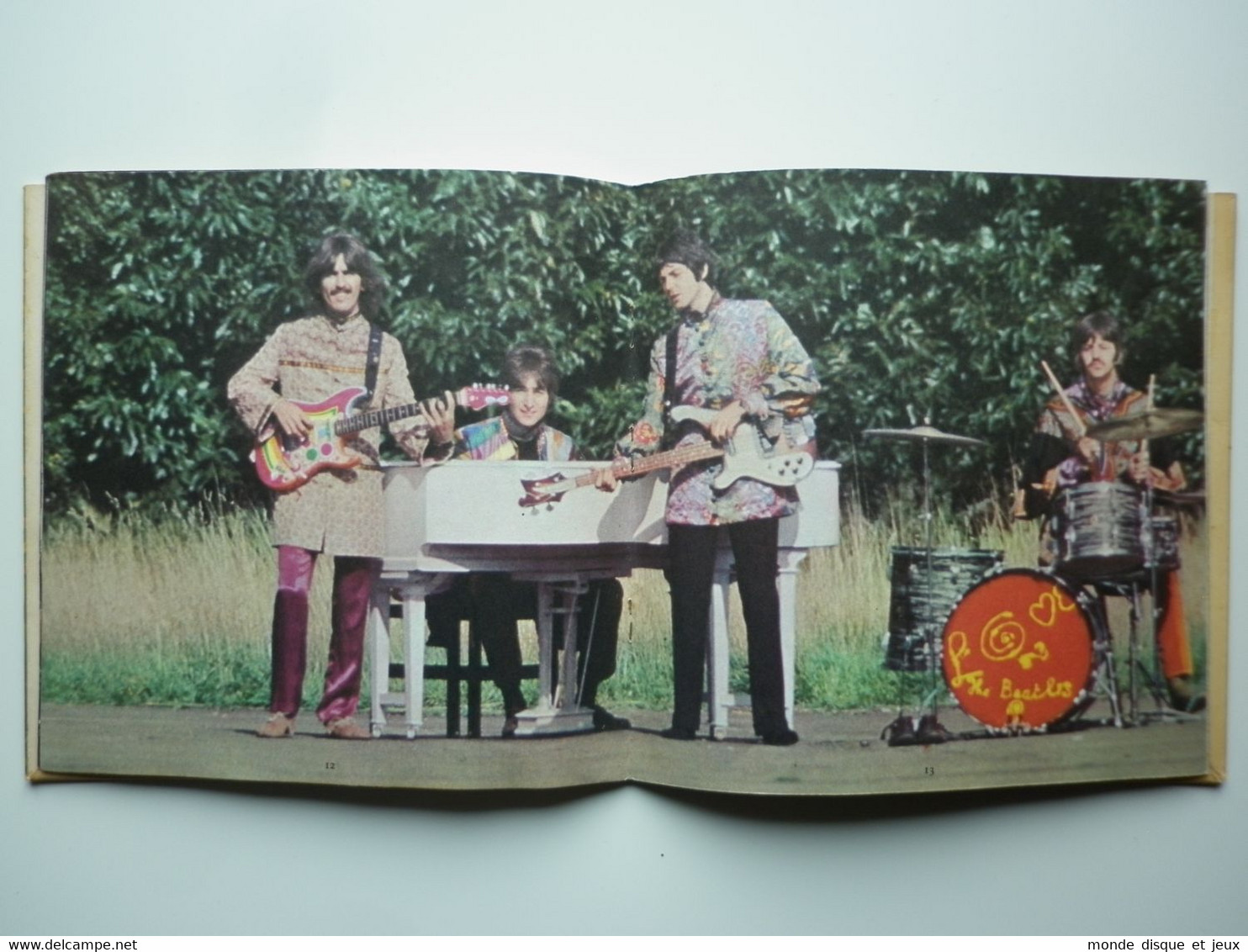The Beatles Double 45Tours EP Vinyle Magical Mystery Tour Made In England - 45 T - Maxi-Single