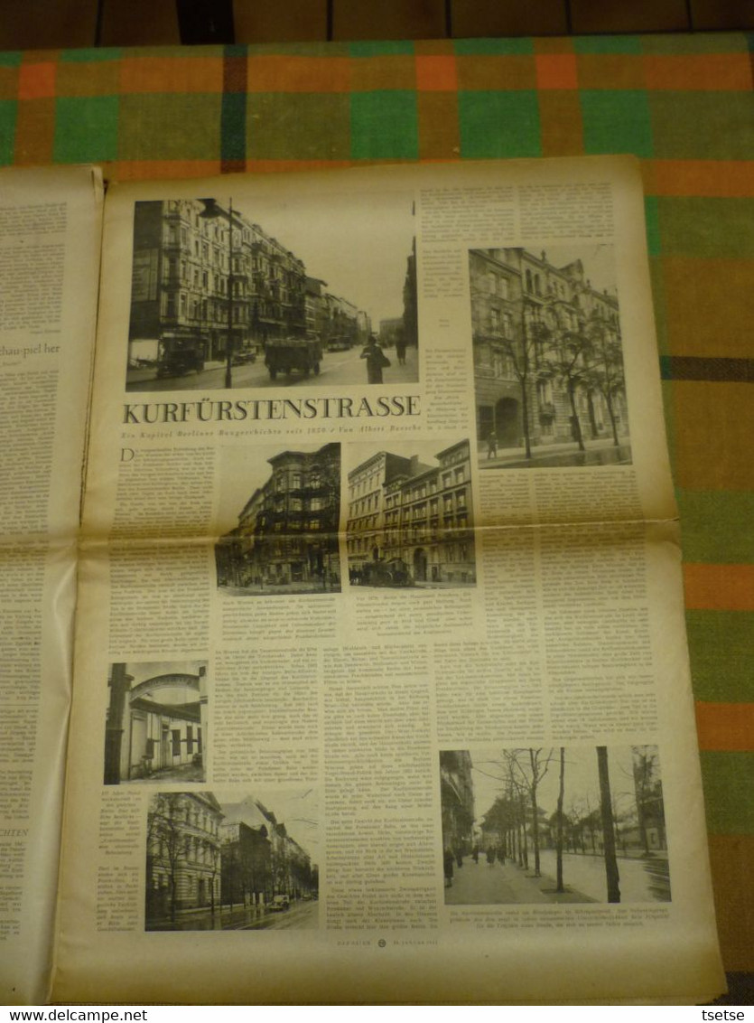 Journal De Propagante Allemand DAS REICH édité Par Le Parti National-socialiste - Janvier 1941  N° 4 - Tedesco