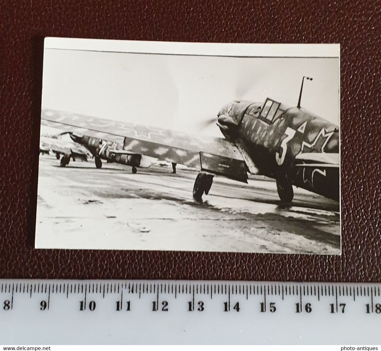 REPRO Romania Romanian Photo Military WW 2 2WK Technic Technik Photo Foto Airplane Flugzeug ME109 IAR80 PZL JUNKERS 128 - Oorlog, Militair