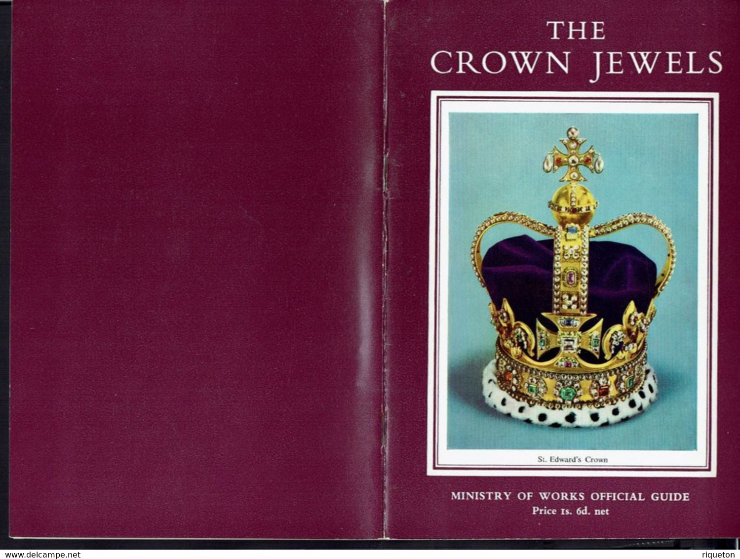 The Crown Jewels - Ministry Of Works Official Guide - Livret 135 X 195 - B/TB - - Europa