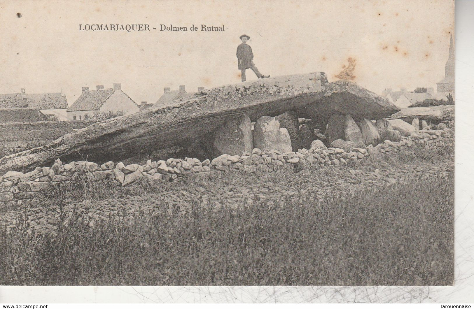 56 - LOCMARIAQUER - Dolmen De Rutual (Mégalithe) - Dolmen & Menhirs