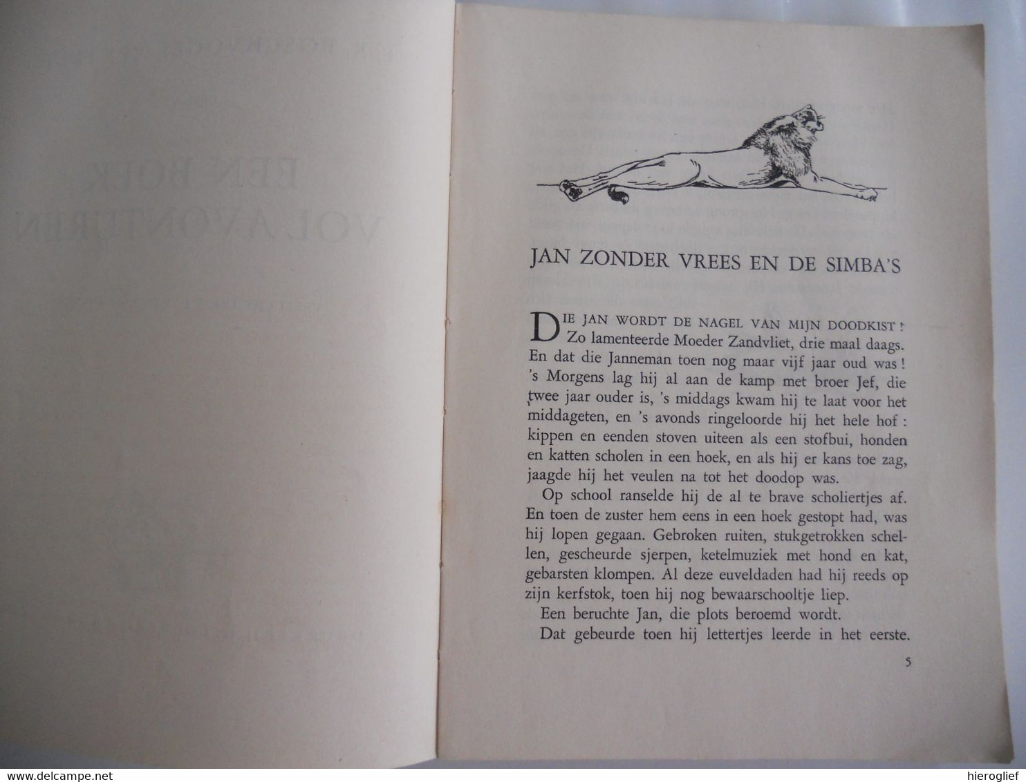 EEN BOEK VOL AVONTUREN - VI, Door F.R. Boschvogel / Verlucht Door L.  Van Den Auweele Aartrijke Zedelgem - Littérature