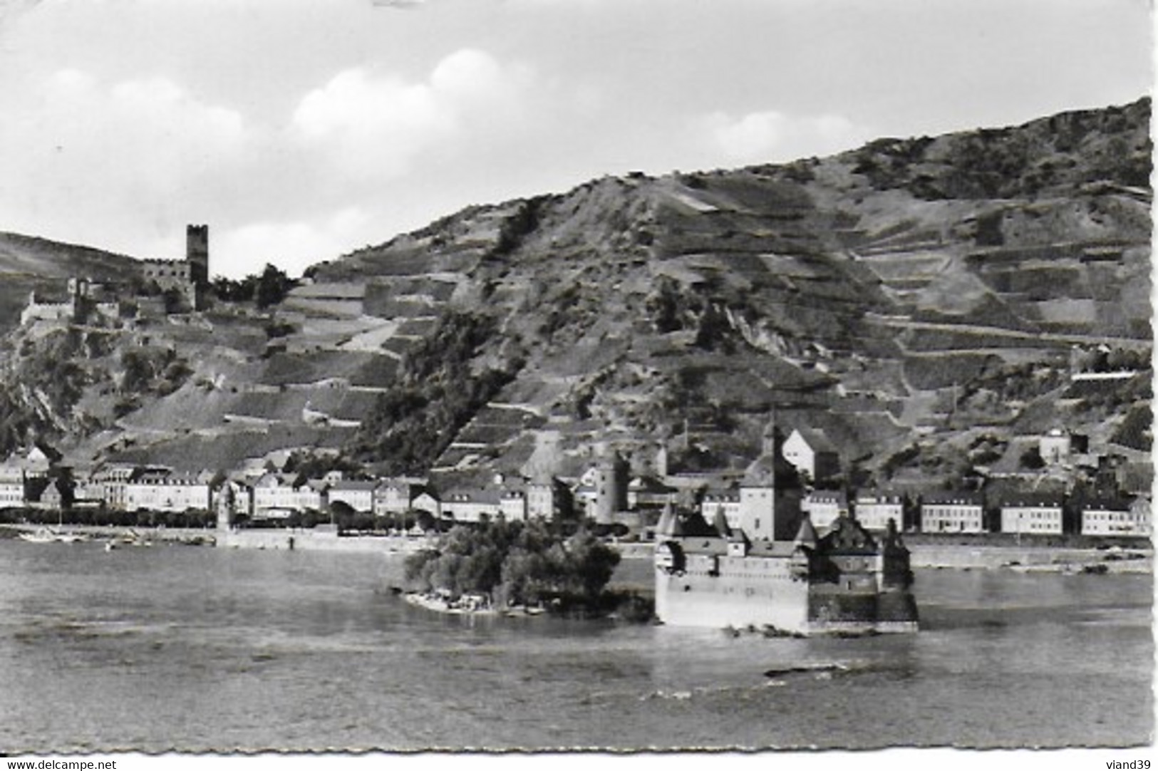 Kaub Am Rhein Mit Rheinplatz - Kaub