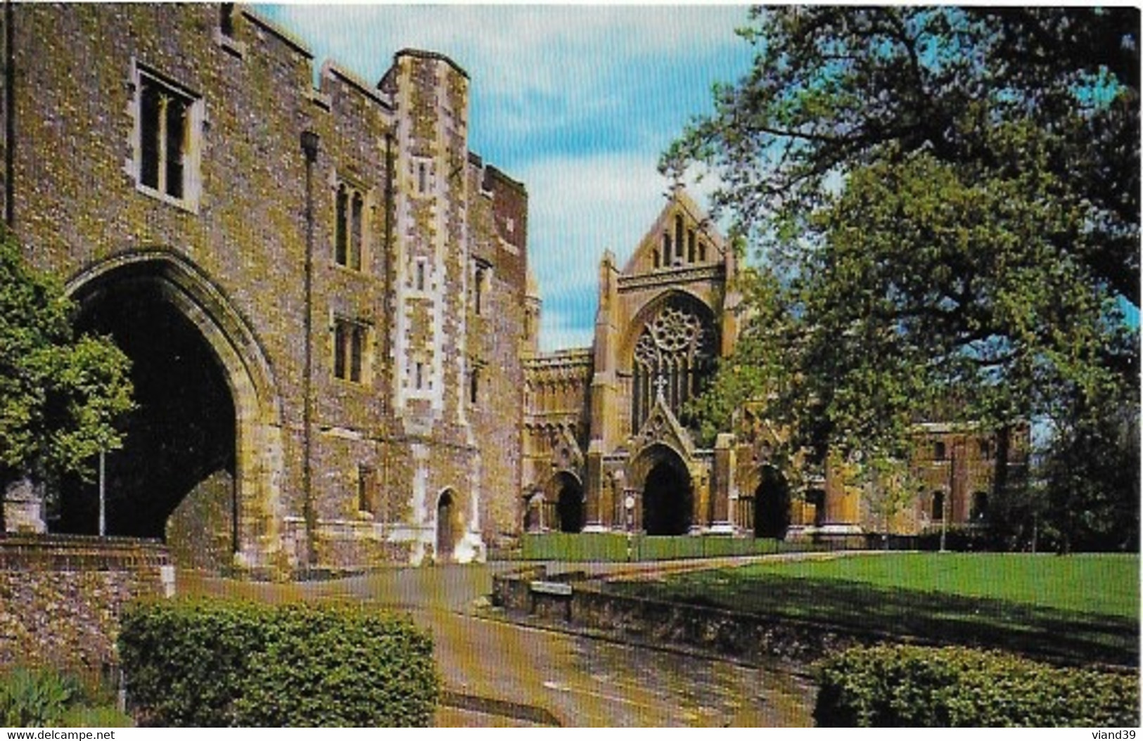St Albans - The Abbey Gateway And West Front - Herefordshire
