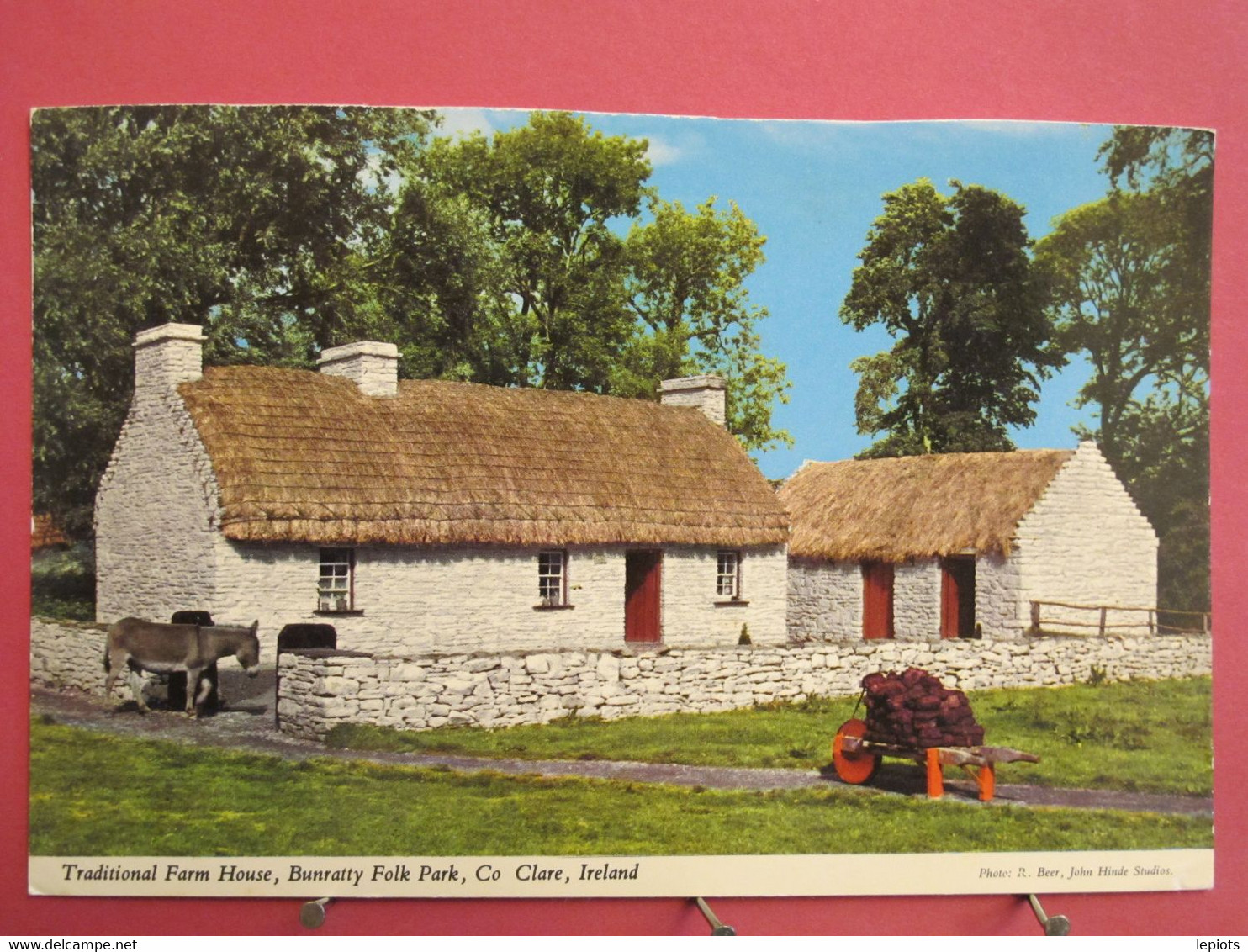 Visuel Pas Très Courant - Irlande - Traditional Farm House - Bunratty Folk Park - Co Clare - R/verso - Clare