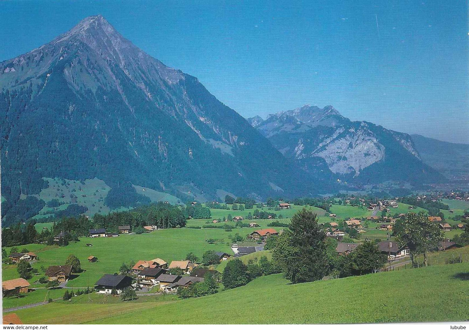 Aeschiried - Mit Niesen Und Stockhorn          Ca. 1980 - Aeschi Bei Spiez