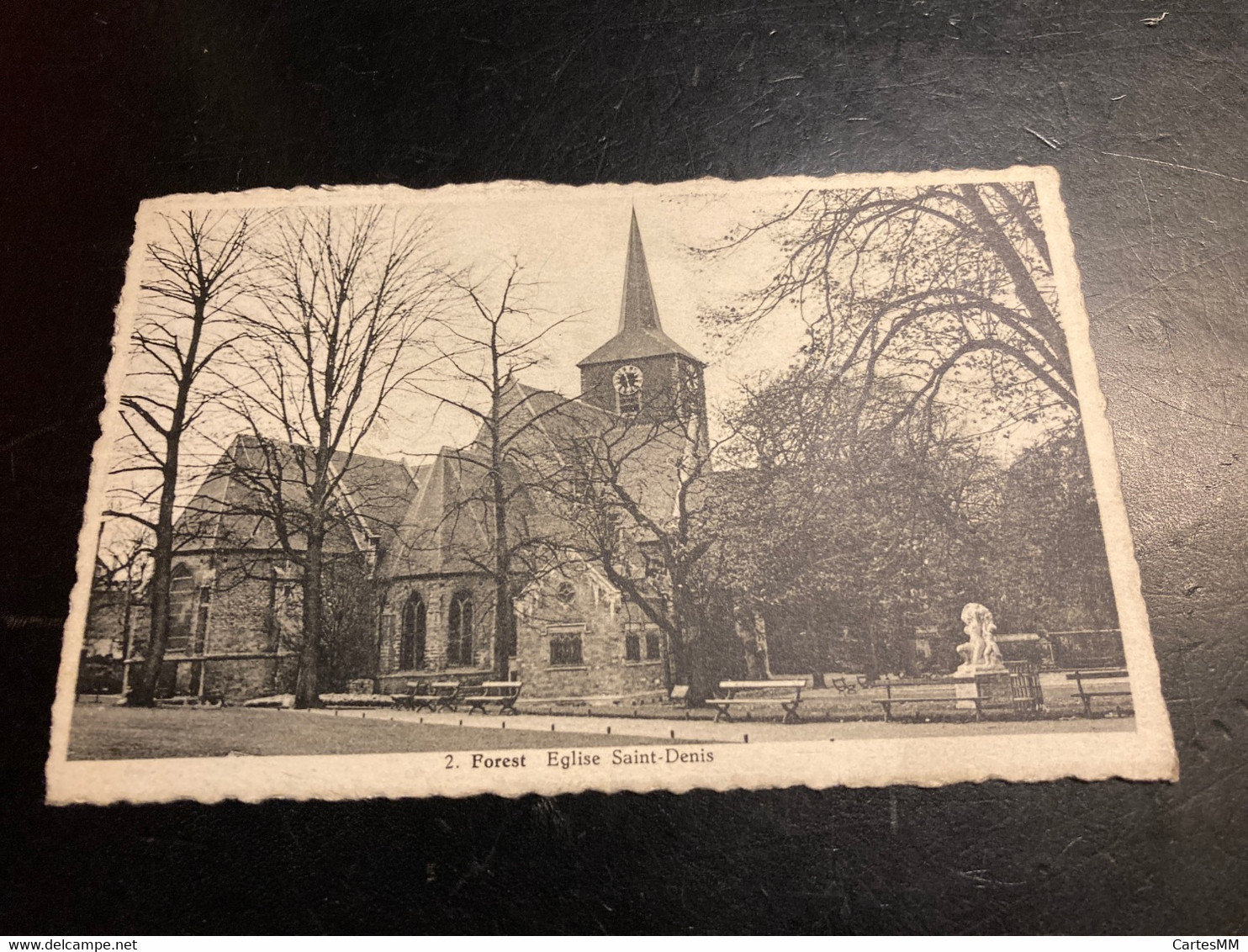 Forest Église Saint Denis Carte Du  Photographe Fassotte PBL - Vorst - Forest