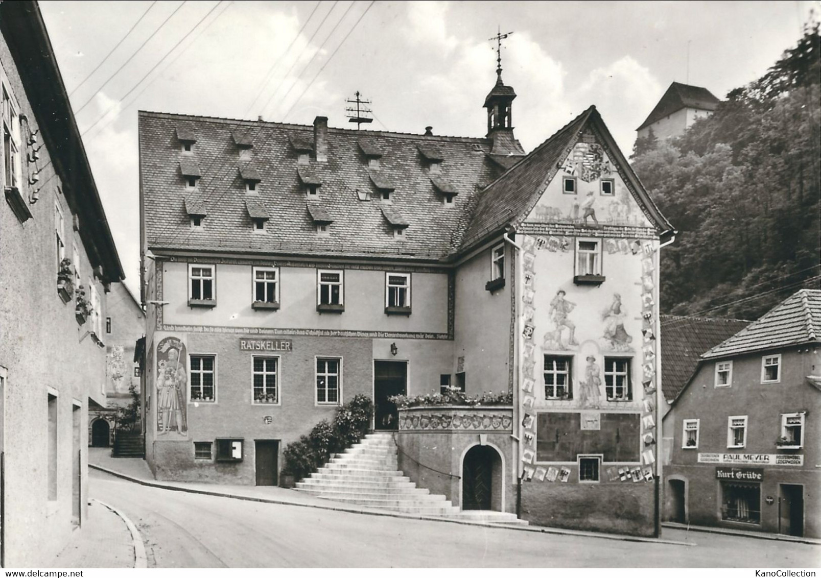 Ziegenrück An Der Saale, Rathaus, Gelaufen 1977 - Ziegenrück