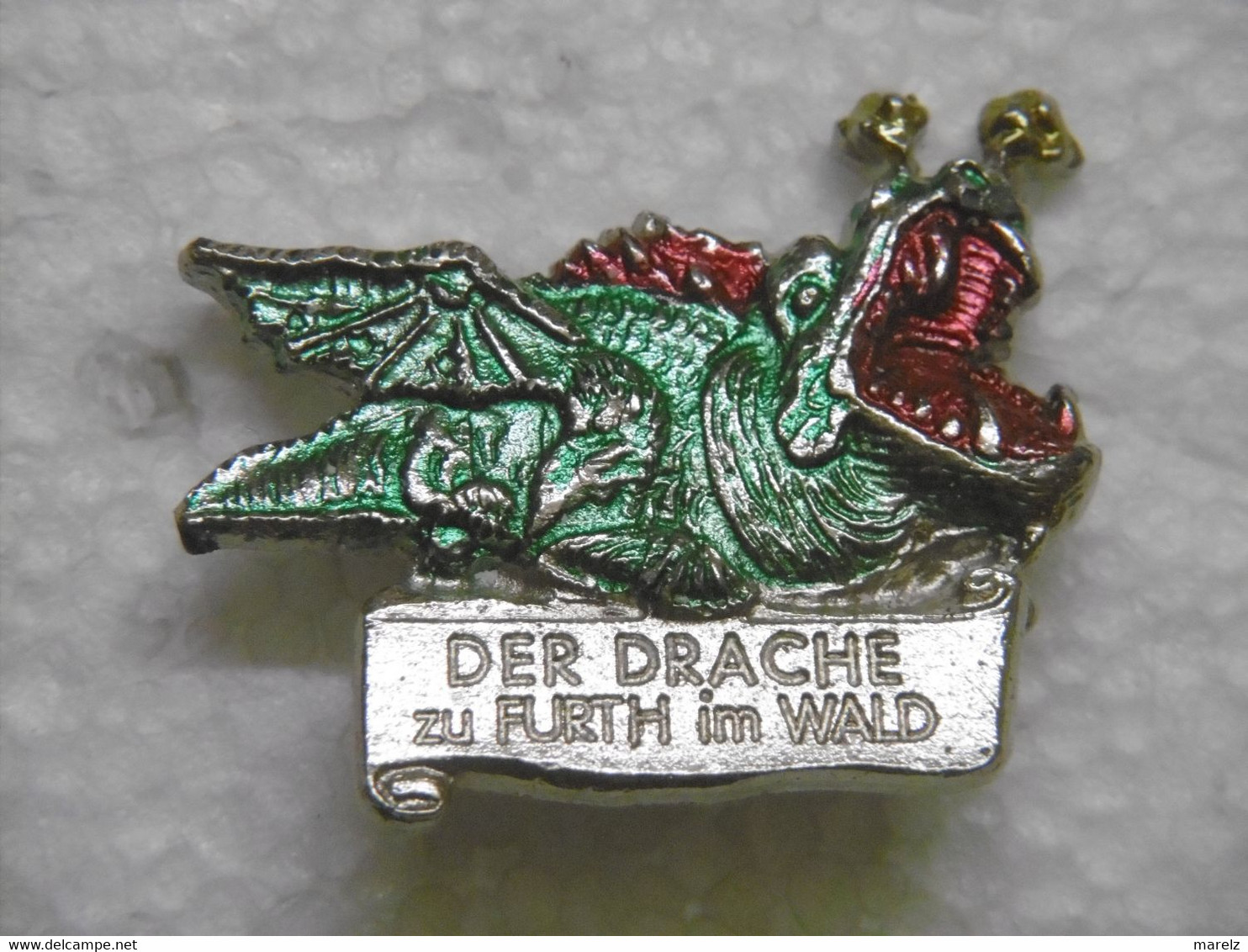 Broche - Animal Contes Et Légendes DRAGON : Der DRACHE Von FURTH IM WALD - Allemagne BAVIERE FURTH - Brochen