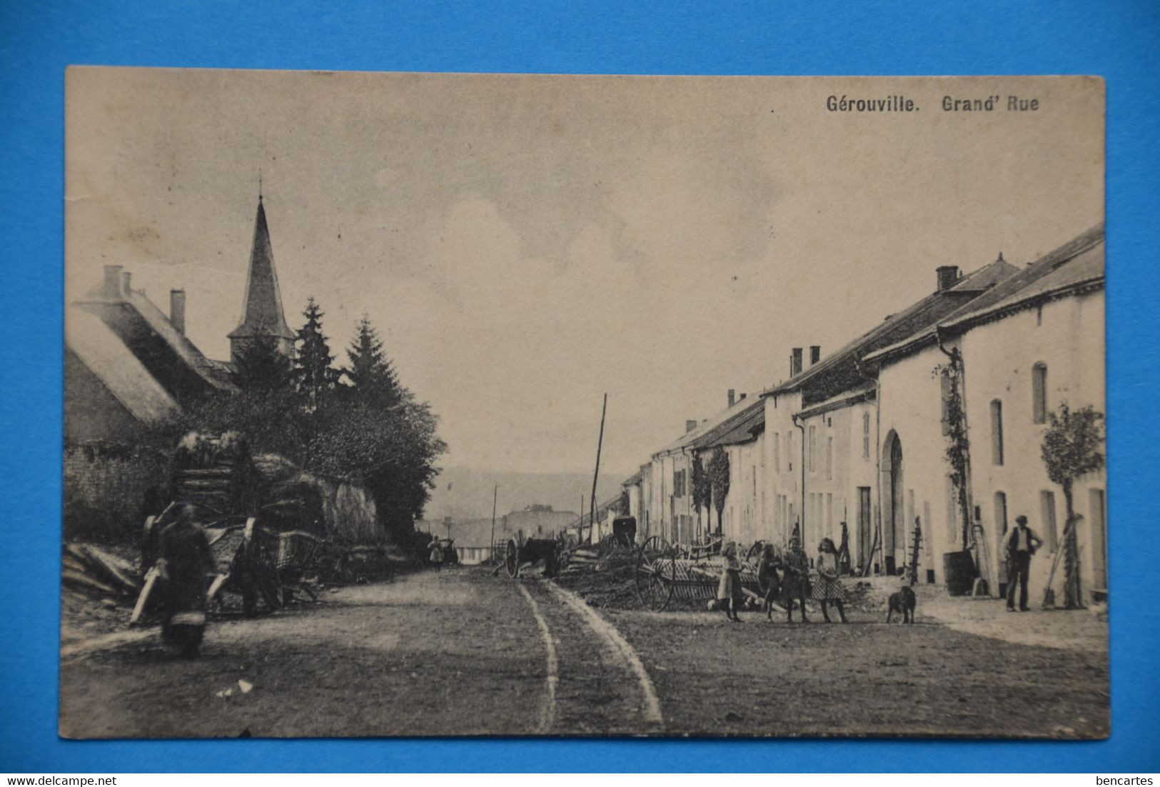 Gérouville 1913: Grand'Rue Très Animée - Meix-devant-Virton