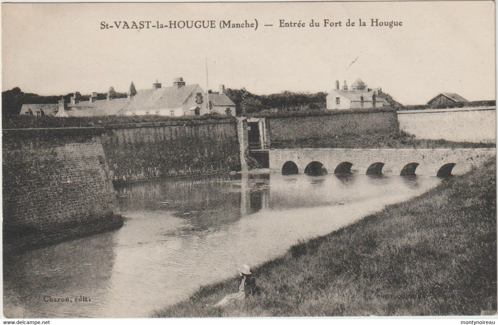 Manche : SAINT VAAS La  HOUGUE : Vuele  Fort   D Ela  Hougue - Saint Vaast La Hougue