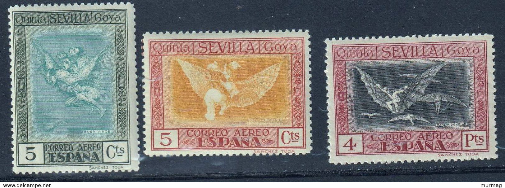 ESPAGNE - Quinta De Goya, Exposition De Séville - Poste Aérienne - 1930- MNH - Nuevos