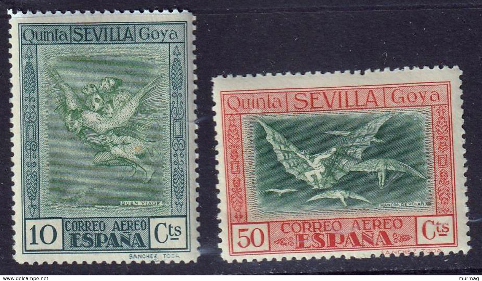 ESPAGNE - Quinta De Goya, Exposition De Séville - Poste Aérienne - 1930- MNH - Nuevos