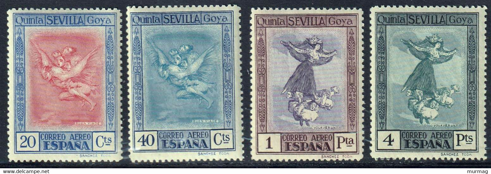 ESPAGNE - Quinta De Goya, Exposition De Séville - Poste Aérienne - 1930- MNH - Nuevos