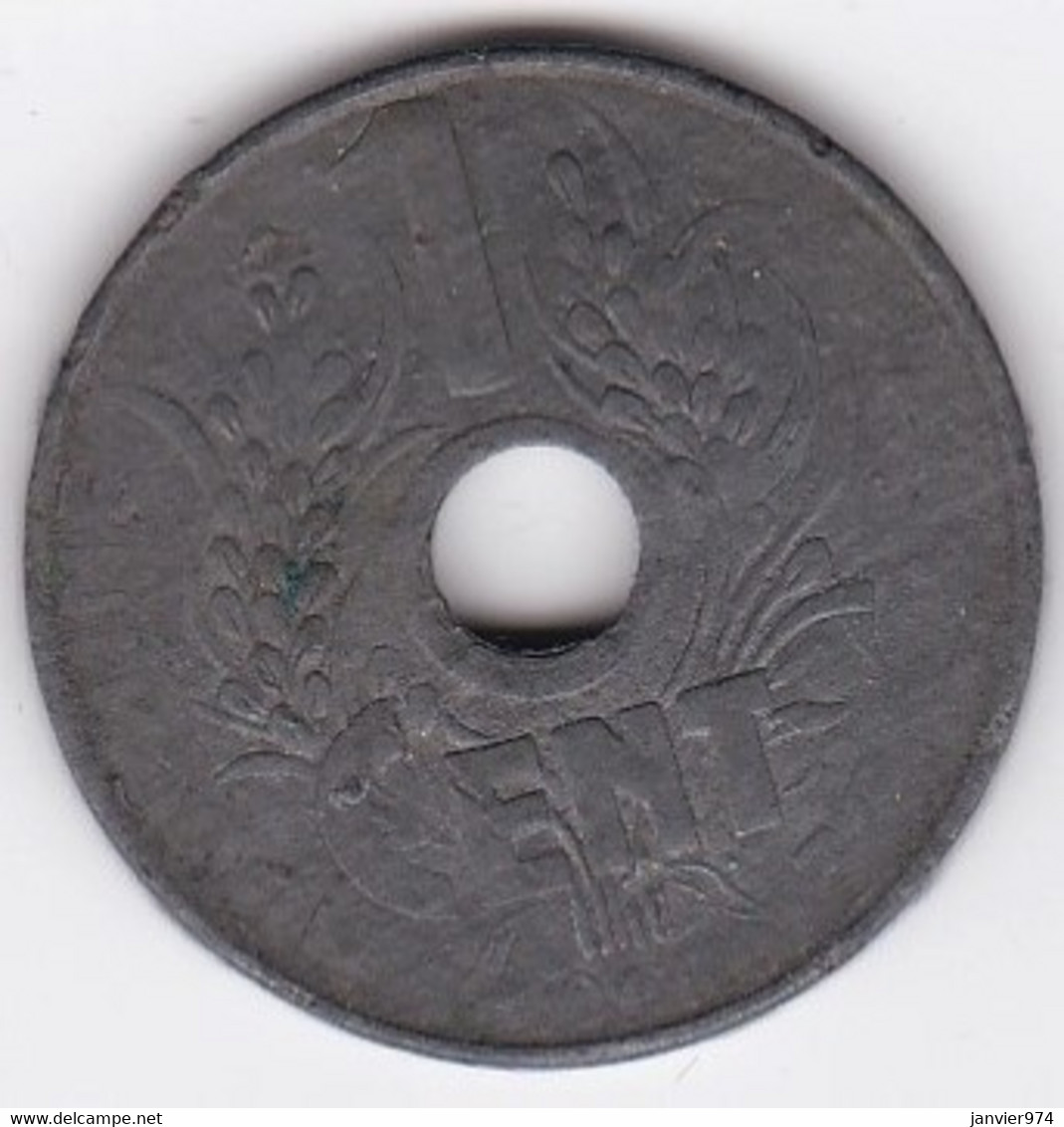 Indochine Française. 1 Cent 1941 Hanoï , En Zinc - Französisch-Indochina