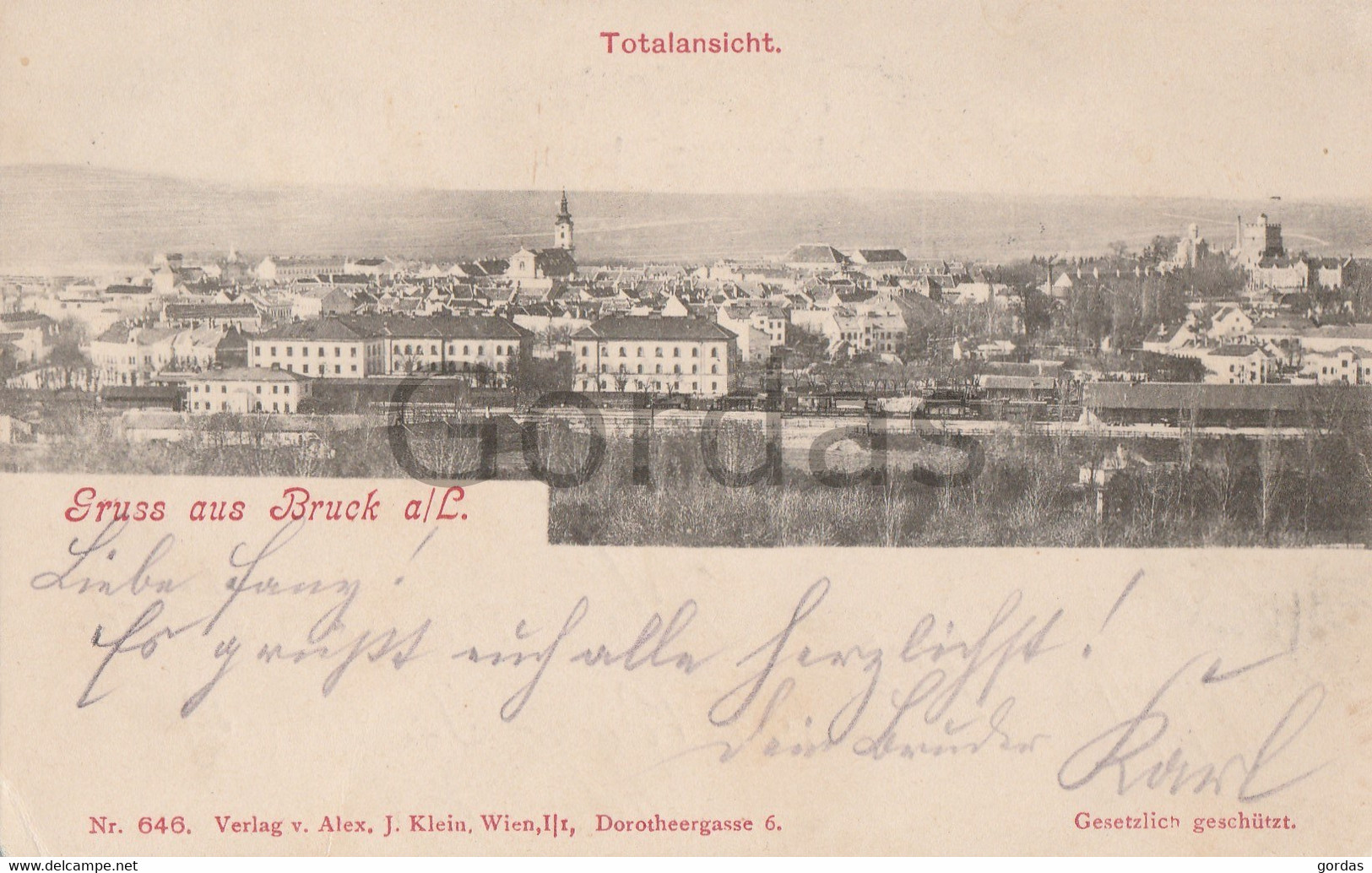 Austria - Bruck An Der Leitha - Totalansicht - Bruck An Der Leitha