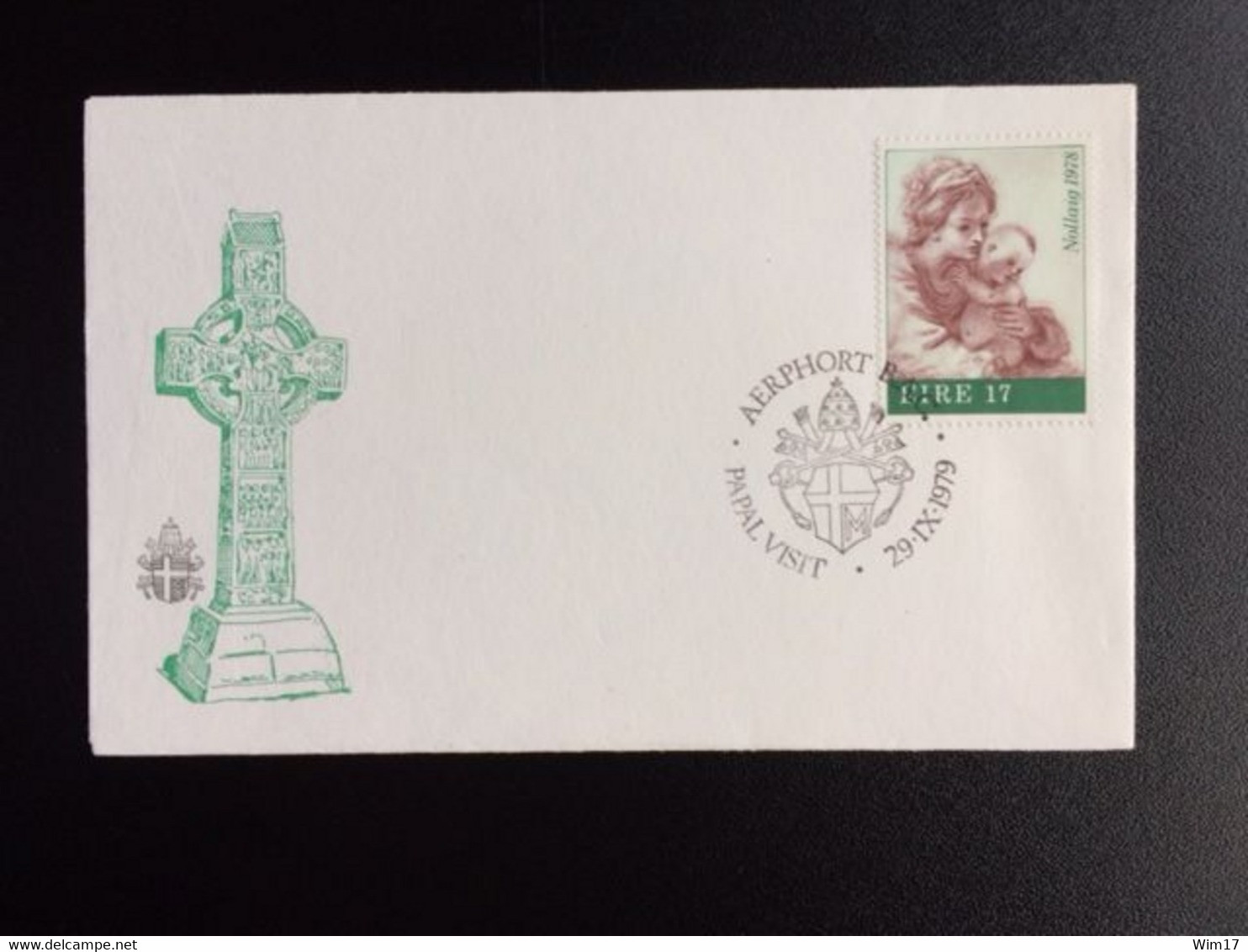 IRELAND 1979 FDC PAPAL VISIT TO IRELAND IERLAND - Interi Postali