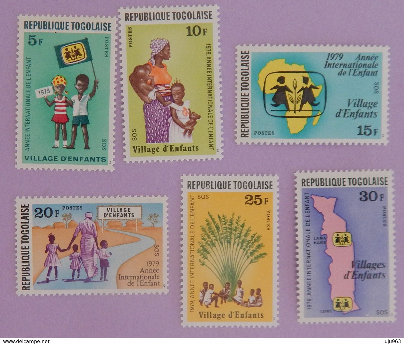 TOGO YT 954/959 NEUFS**MNH " ANNEE INTERNATIONALE DE L ENFANT" ANNEE 1979 - Togo (1960-...)