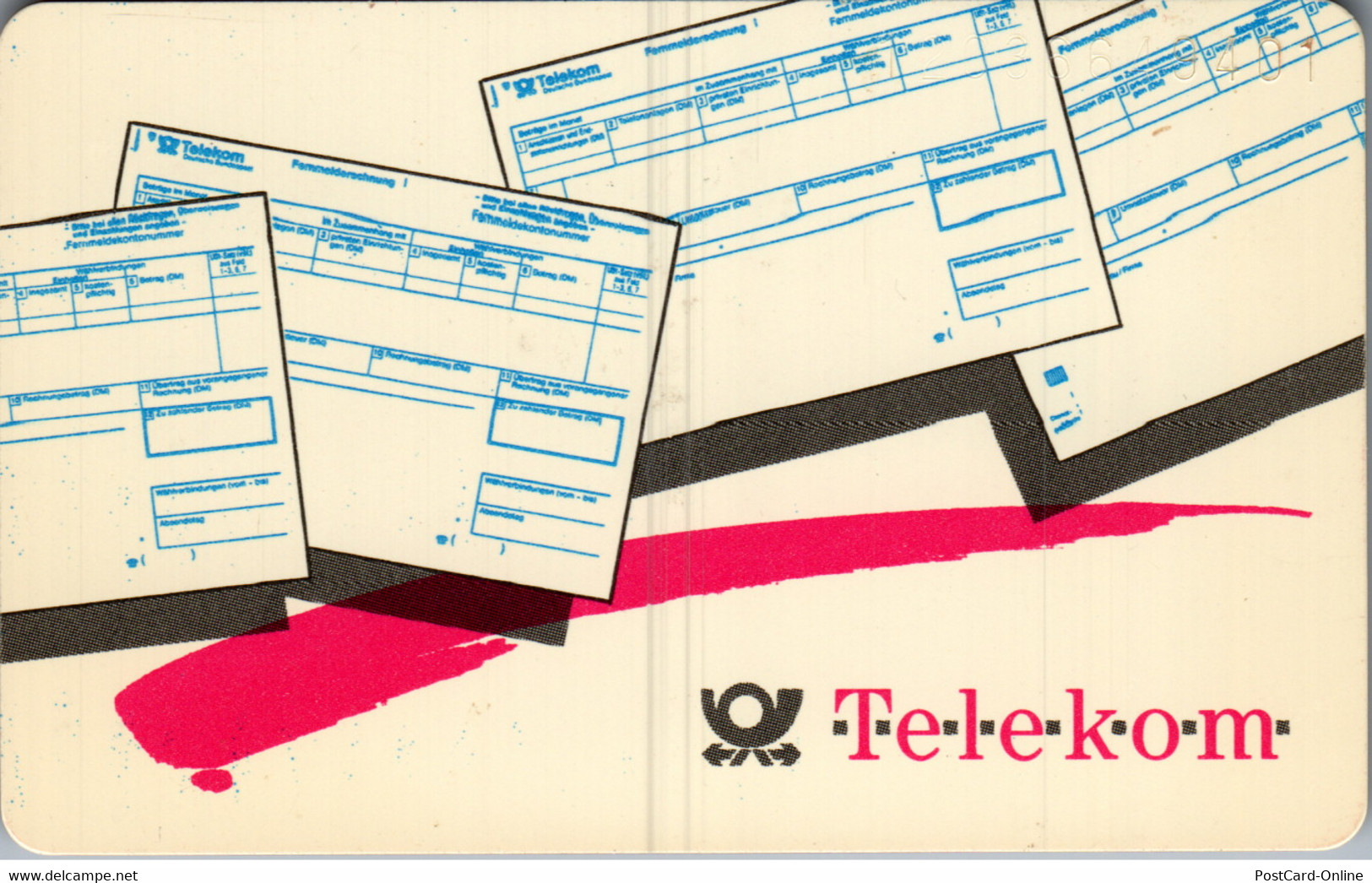 28373 - Deutschland - Telekom , Danke Für Mitarbeit , Dr. Joachim Kröske , 10000ex - V-Series : VIP & Visiting Cards