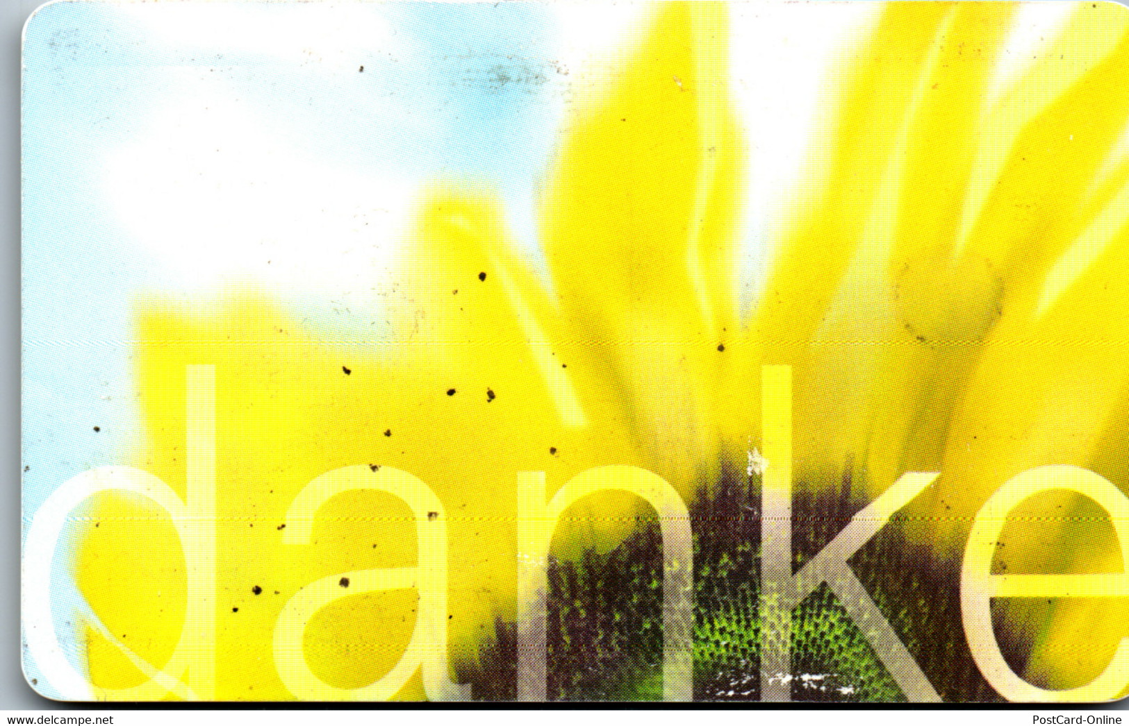 28387 - Deutschland - Danke , Sonnenblume - KD-Series : Agradecimientos