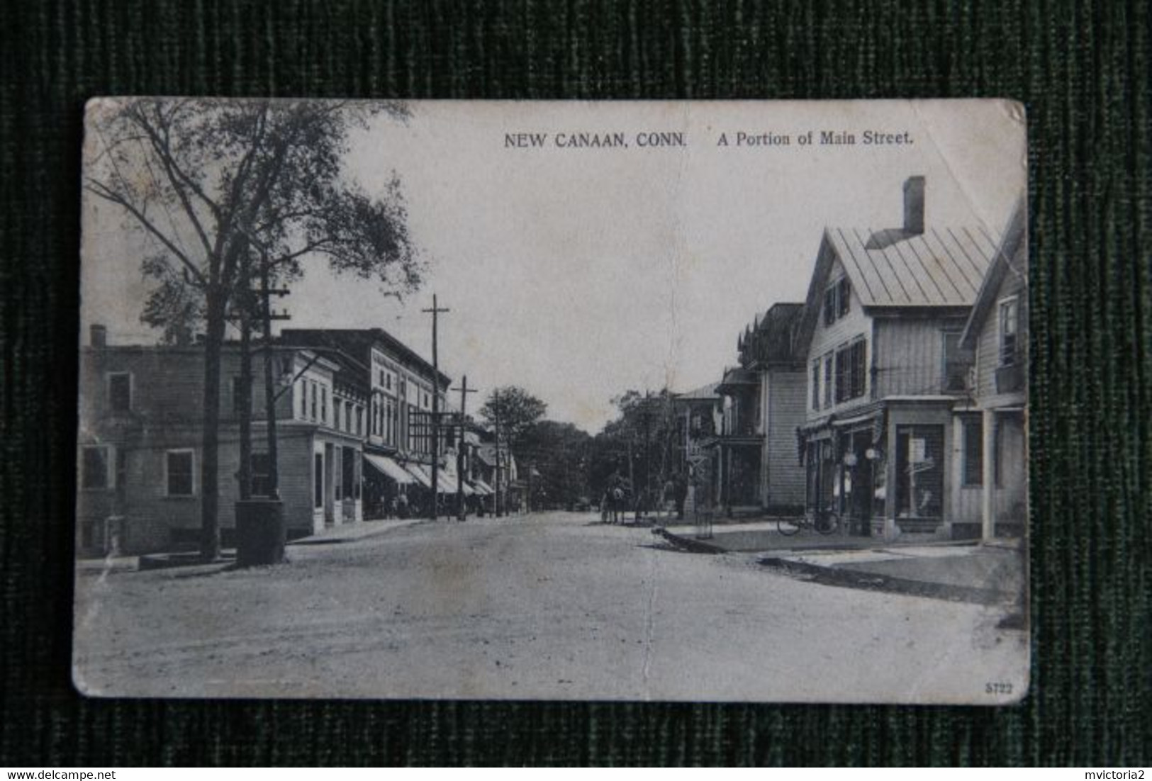 NEW CANAAN - A Portion Of Main Street - Other & Unclassified