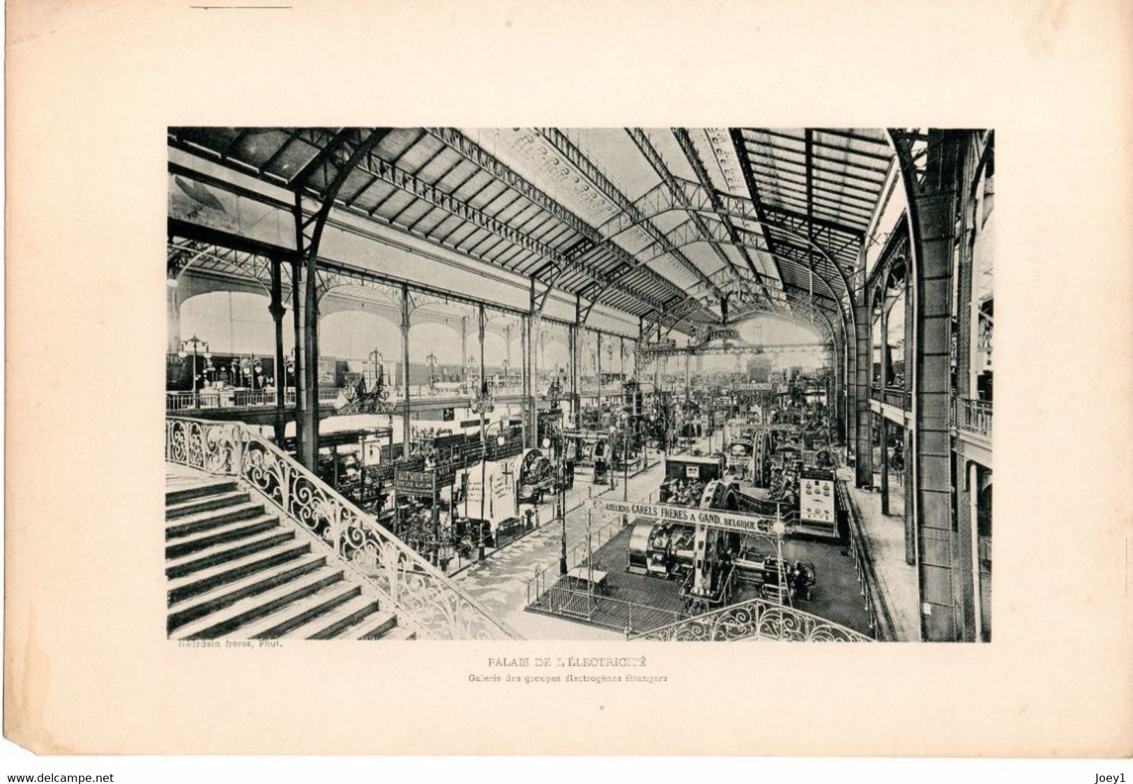 Photo Gravure Exposition Universelle 1900, Palais De L'électricité  Photo Neurdein - Non Classés