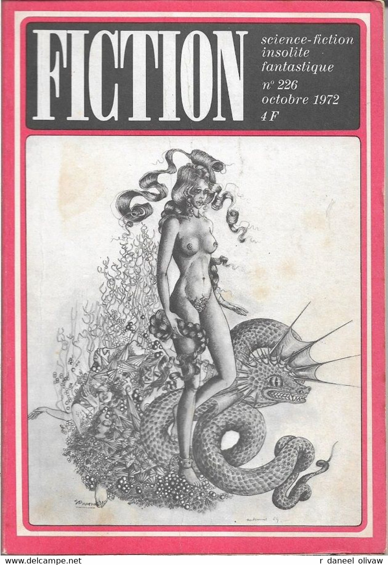 Fiction N° 226, Octobre 1972 (BE+) - Fictie