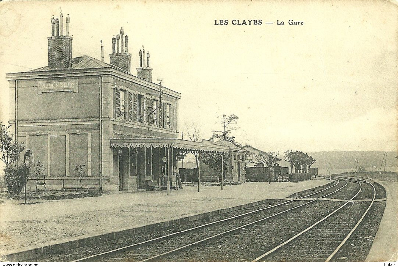 78  LES CLAYES - LA GARE (ref 26882) - Les Clayes Sous Bois