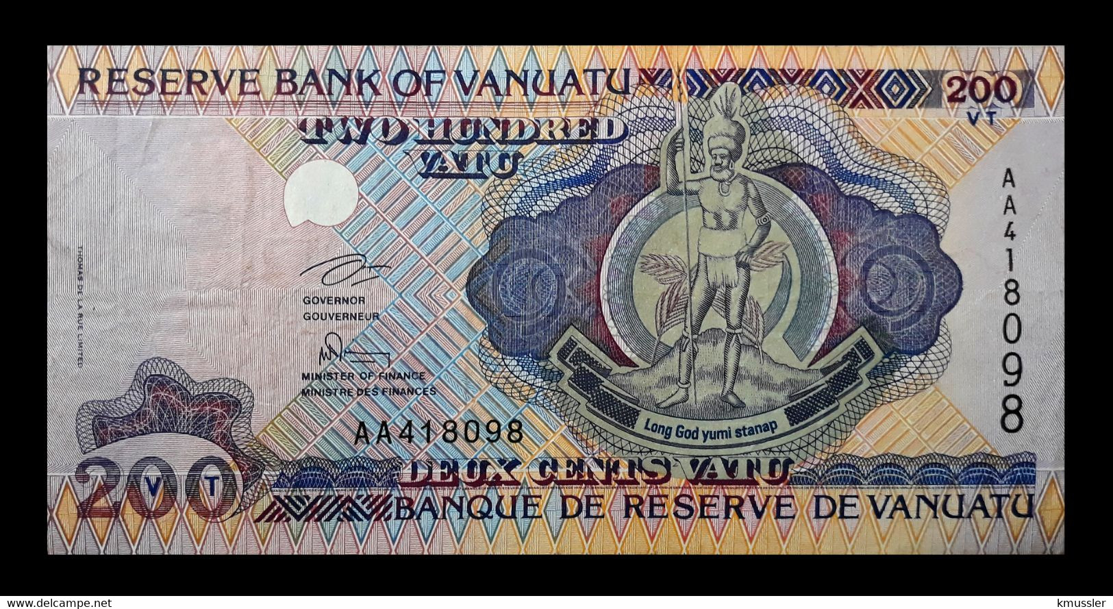 # # # Banknote Vanuatu 200 Vatu 1983 # # # - Vanuatu