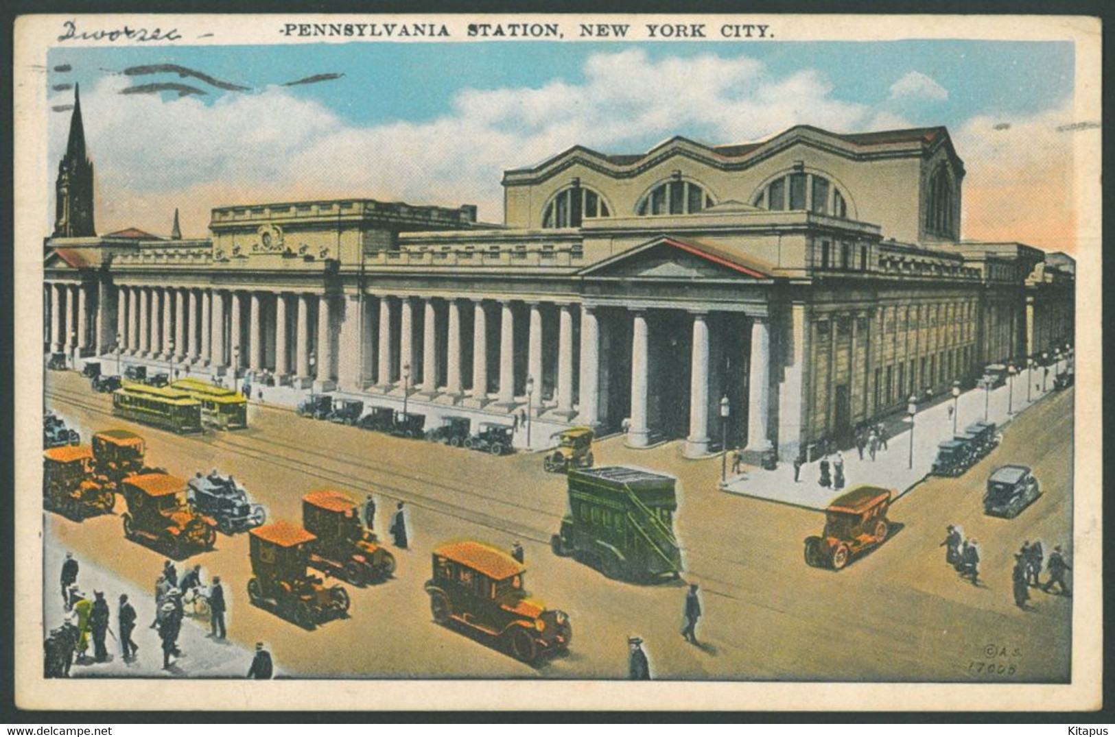 NEW YORK Vintage Postcard USA - Transportes