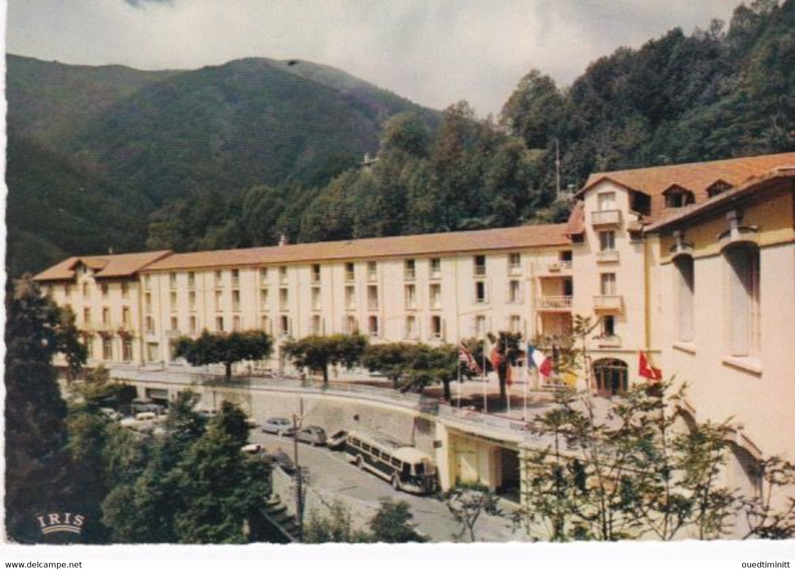 Cpsm Dentelée Grand Format. Le Grand Hôtel De La Presle Les Bains, 1965. - Hotels & Gaststätten
