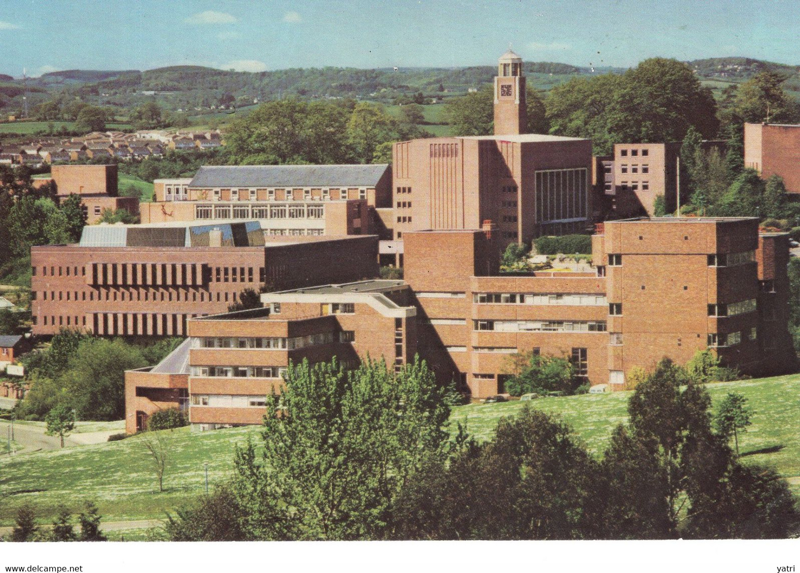 Università Di Exeter  - Viaggiata Per La Francia (1987) - Exeter