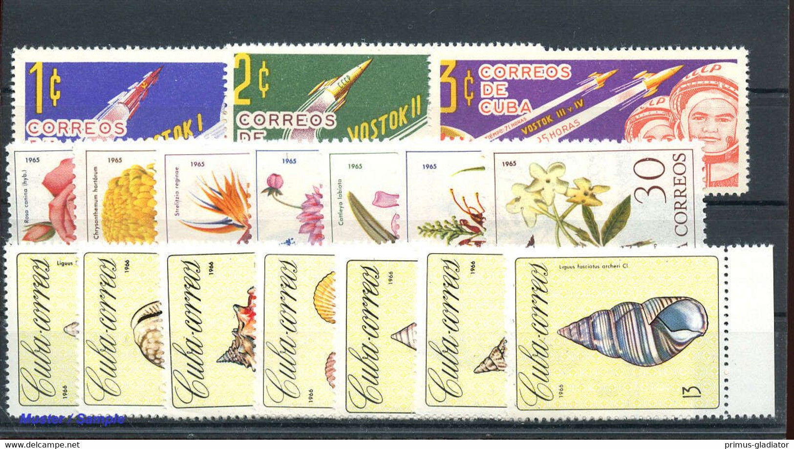 1965, Cuba, 1035-41 U.a., ** - Sonstige & Ohne Zuordnung