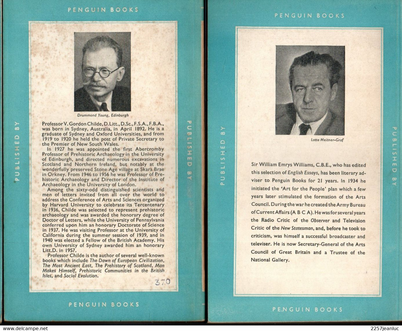 3 Romans - Seventeenth Century Prose 1620-1700 What Happened In History A Book Of English Essays ( A Penguin Books ) - Storia