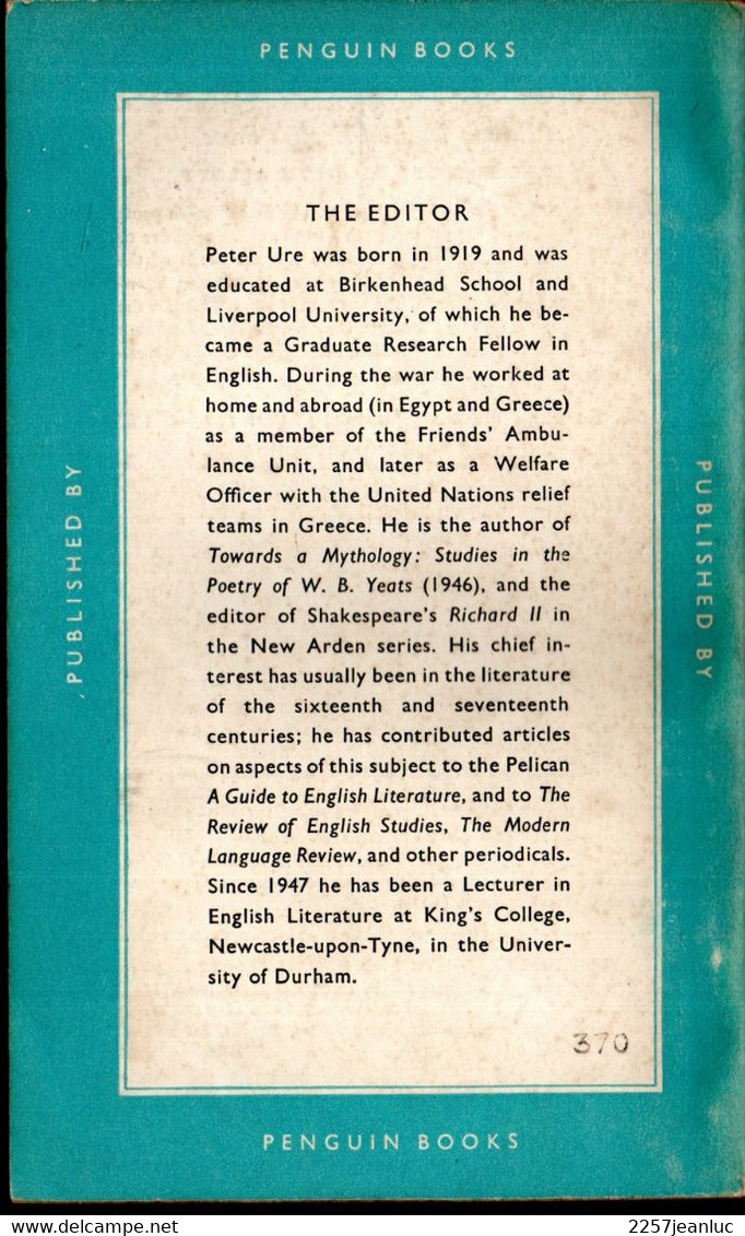 3 Romans - Seventeenth Century Prose 1620-1700 What Happened In History A Book Of English Essays ( A Penguin Books ) - Histoire