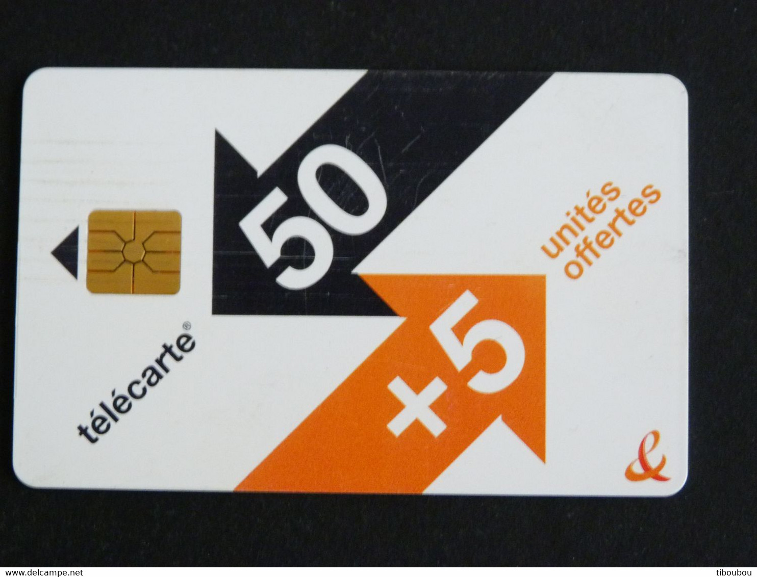 TELECARTE FRANCE TELECOM 50 UNITES OFFERTES + 5 - 2007