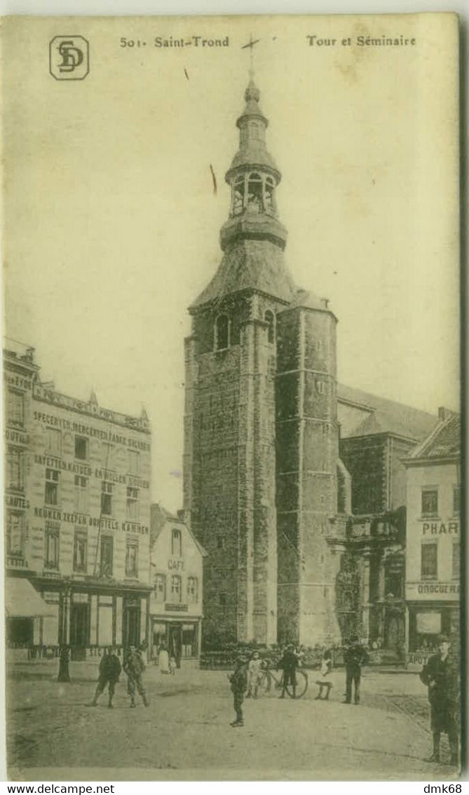 BELGIUM - SAINT TROND / SINT TRUIDEN - TOUR ET SEMINAIRE - EDIT S.D. - 1910s (12098) - Sint-Truiden