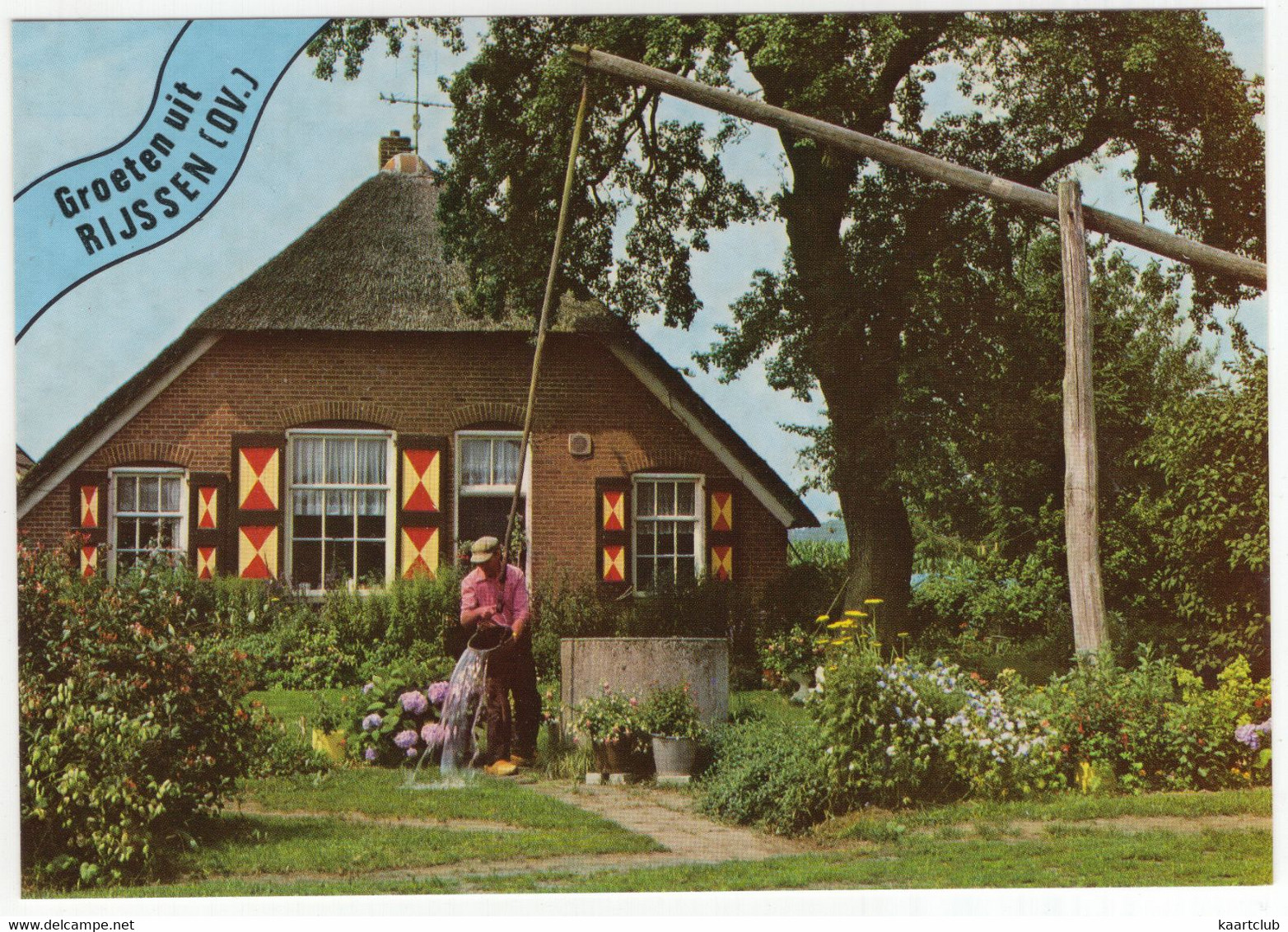 Groeten Uit Rijssen (OV.) - (Nederland / Holland) -  735 - Boerderij, Waterput - Rijssen