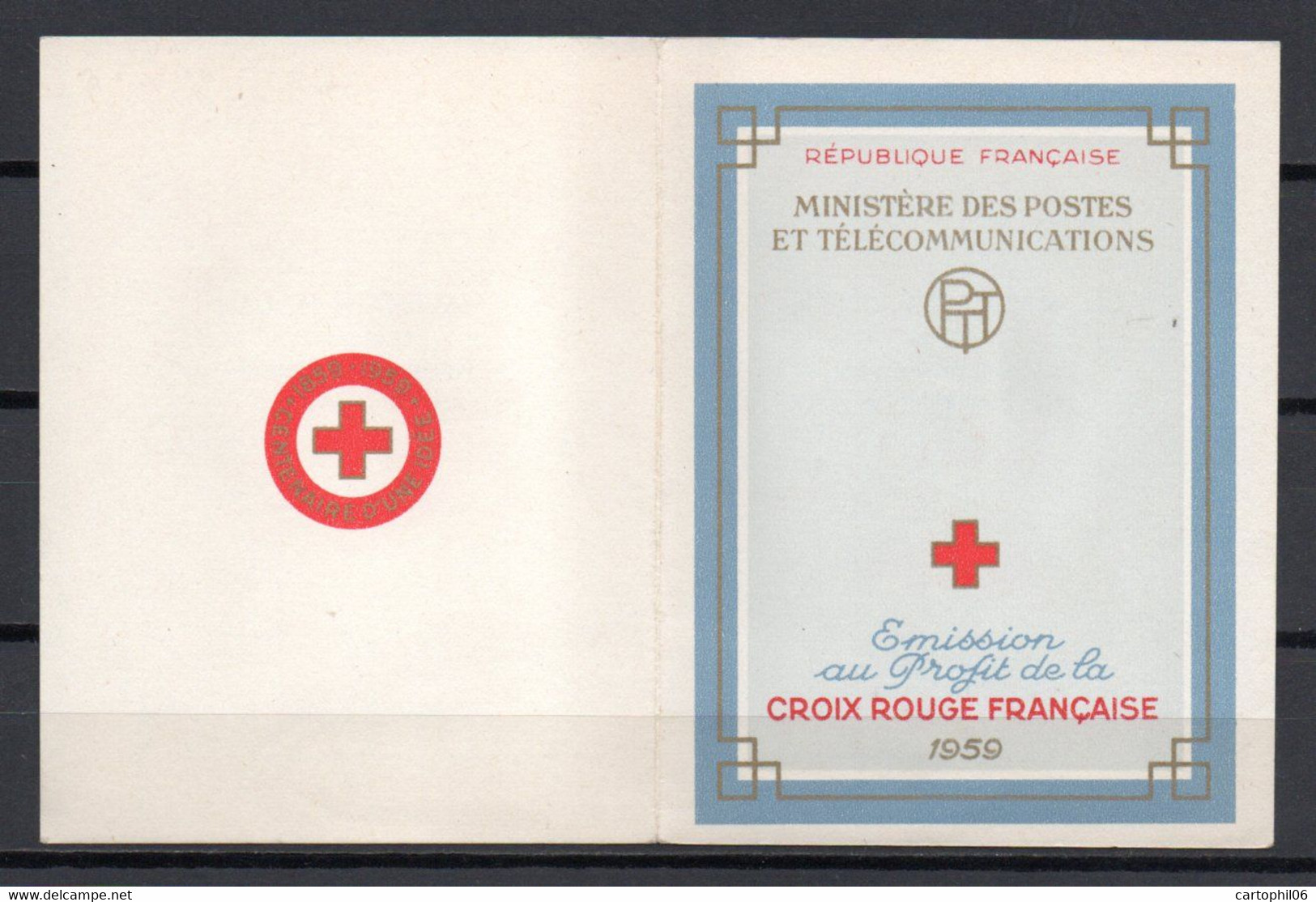 - FRANCE Carnet N° 2008 Neuf ** MNH - CROIX ROUGE 1959 - Cote 50,00 € - - Croix Rouge