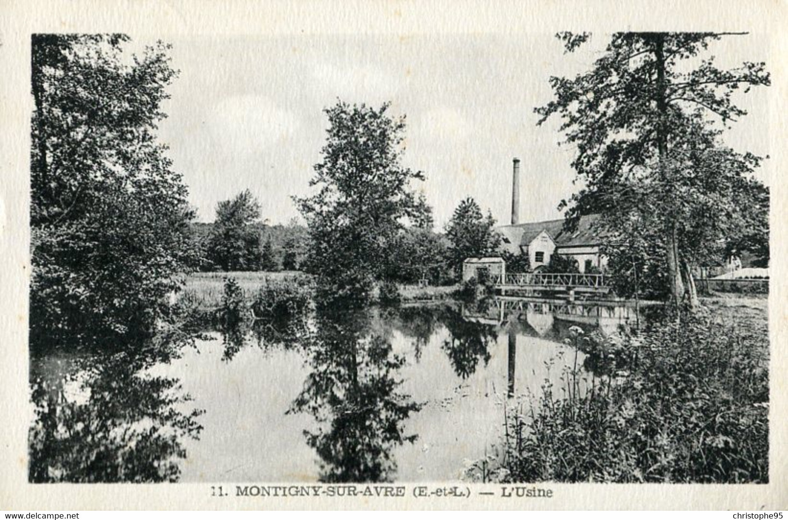 28 .n° 24202 . Montigny Sur Avre . L Usine. Vue D Ensemble  . - Montigny-sur-Avre