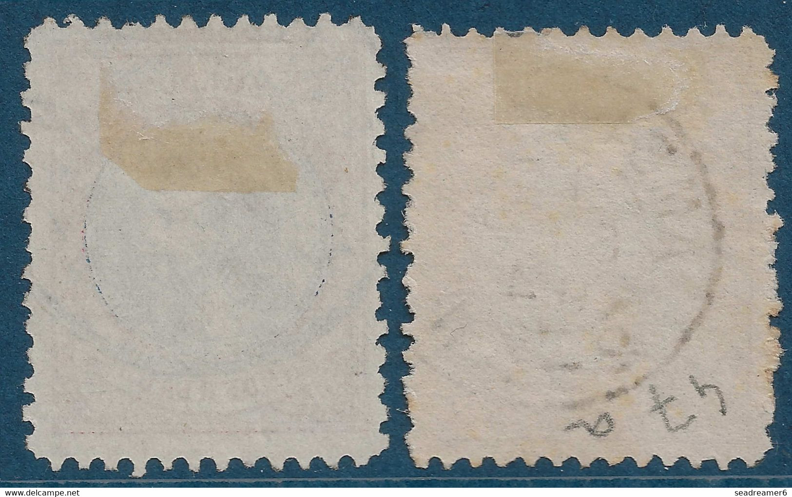Pays BAS 1891 Effigie De La Reine Wilhelmine N°47 &4 7a 2Gl 50 Les 2 Nuances Oblitérées TB - Used Stamps