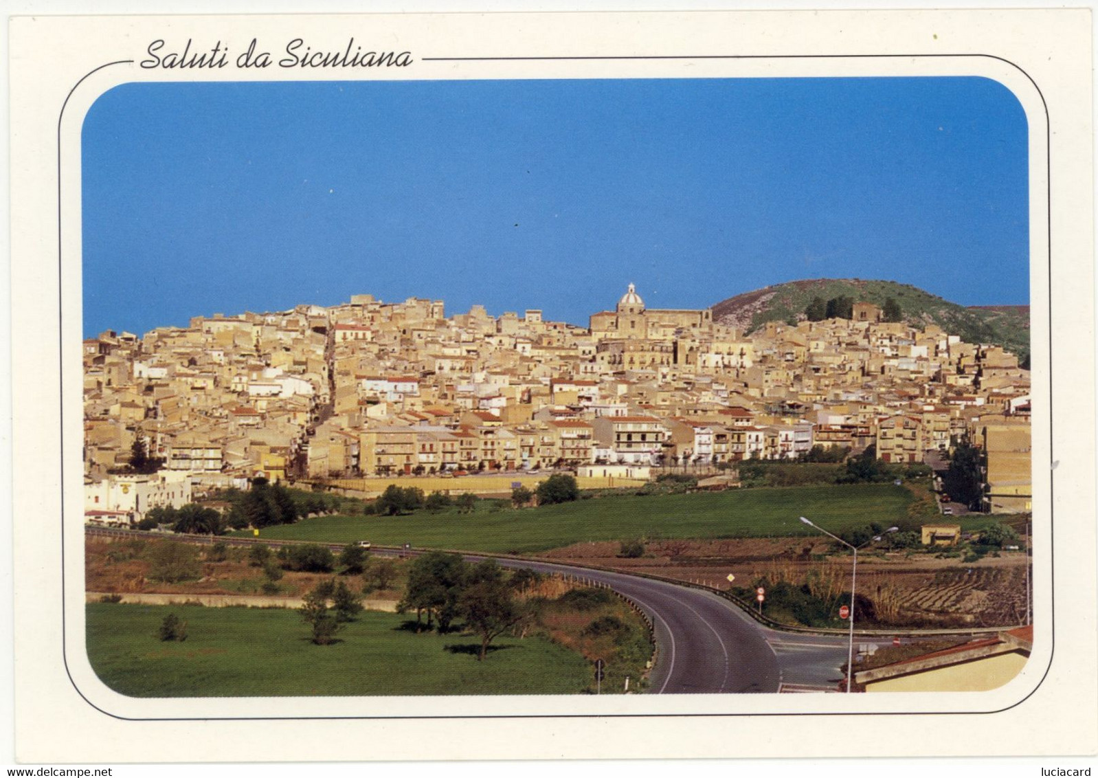 SICULIANA SALUTI -AGRIGENTO -PANORAMA - Agrigento