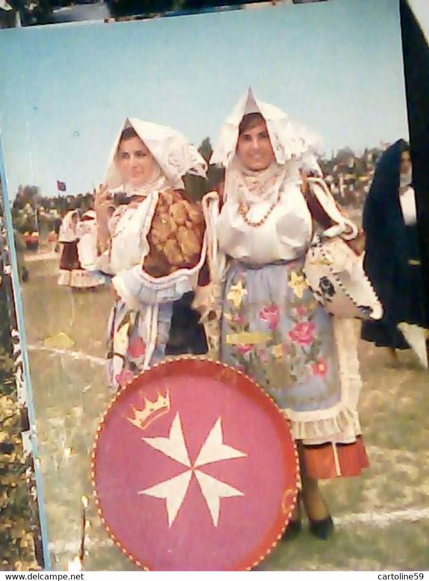 Costumi Sardi - SENNORI E STEMMA  VB1967 IM4247 - Cagliari