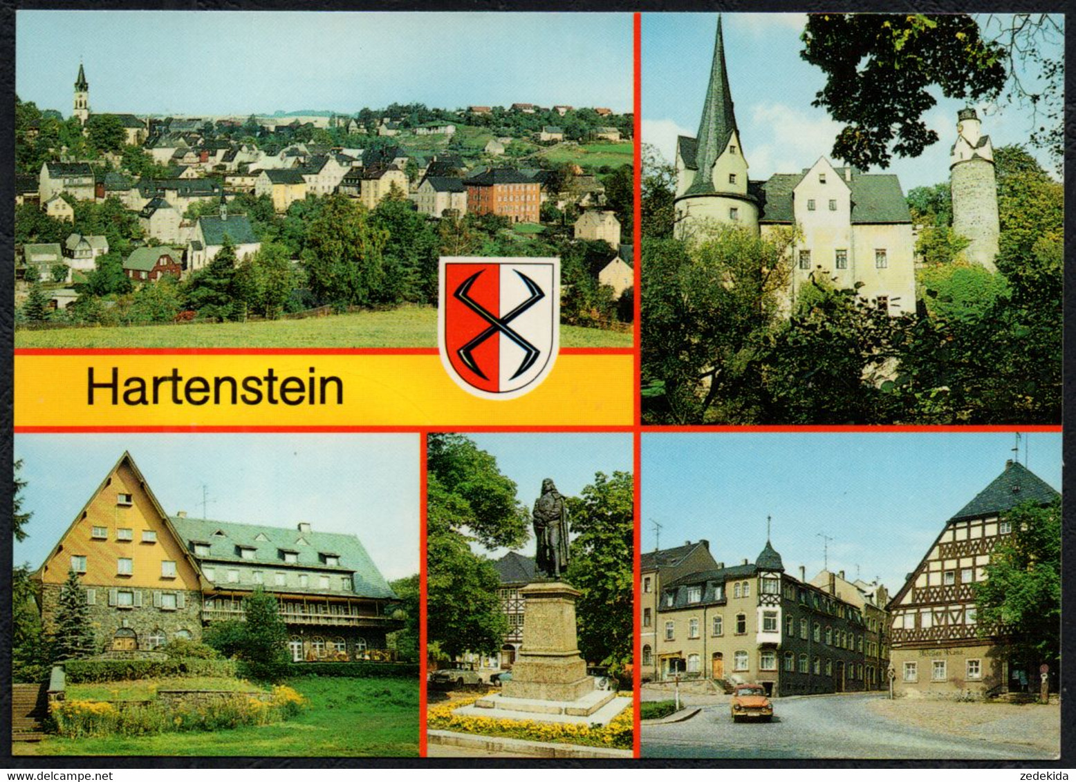 F5703 - TOP Hartenstein - Verlag Bild Und Heimat Reichenbach - Hartenstein